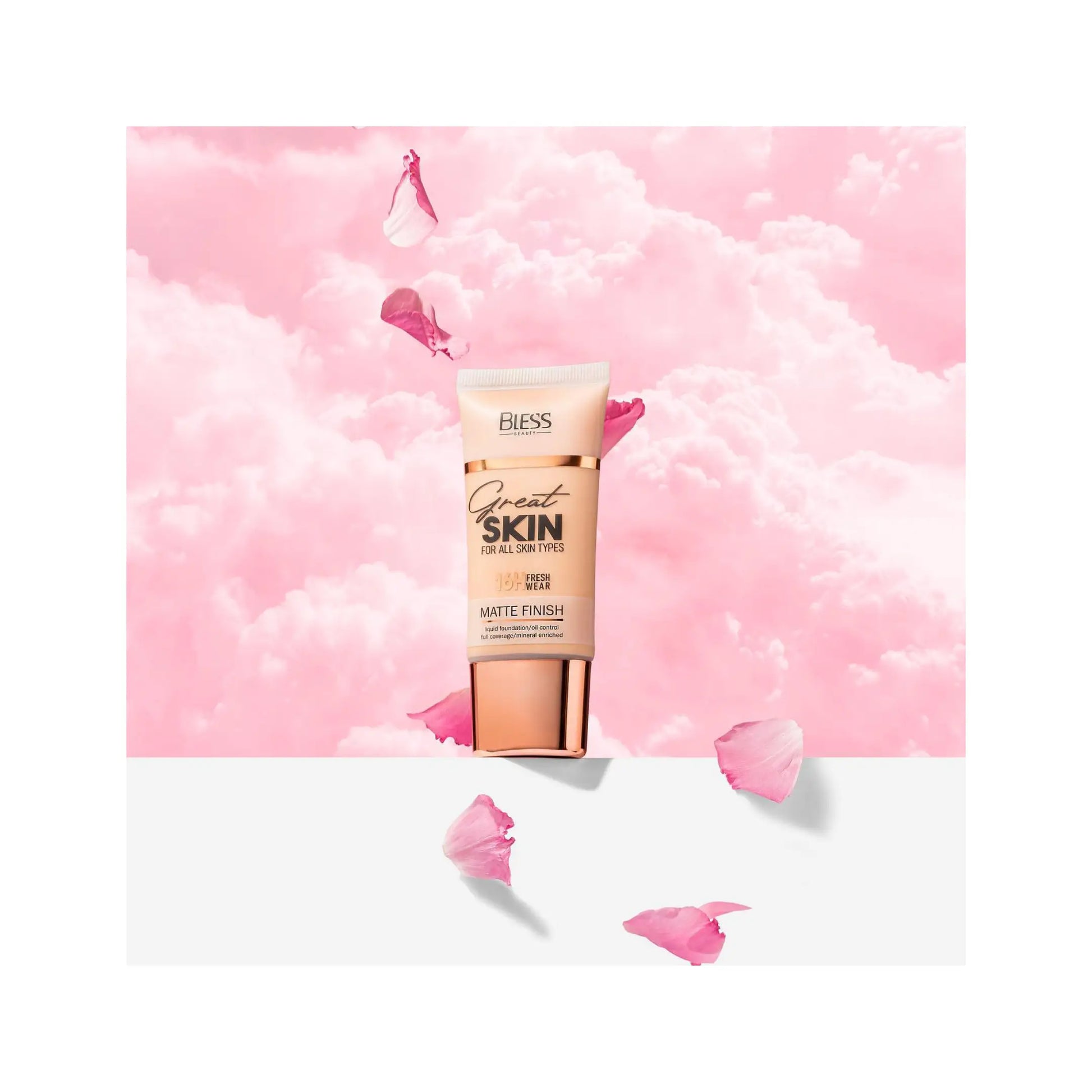 Матуючий тональний крем Matte Finish Great Skin - Тональна основа