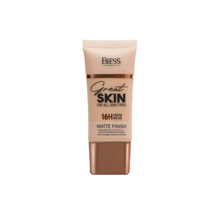 Матуючий тональний крем Matte Finish Great Skin - Тональна основа