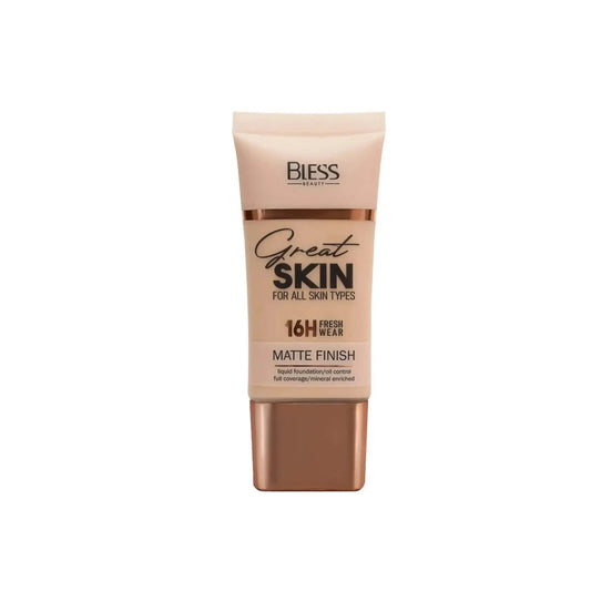 Матуючий тональний крем Matte Finish Great Skin - Тональна основа