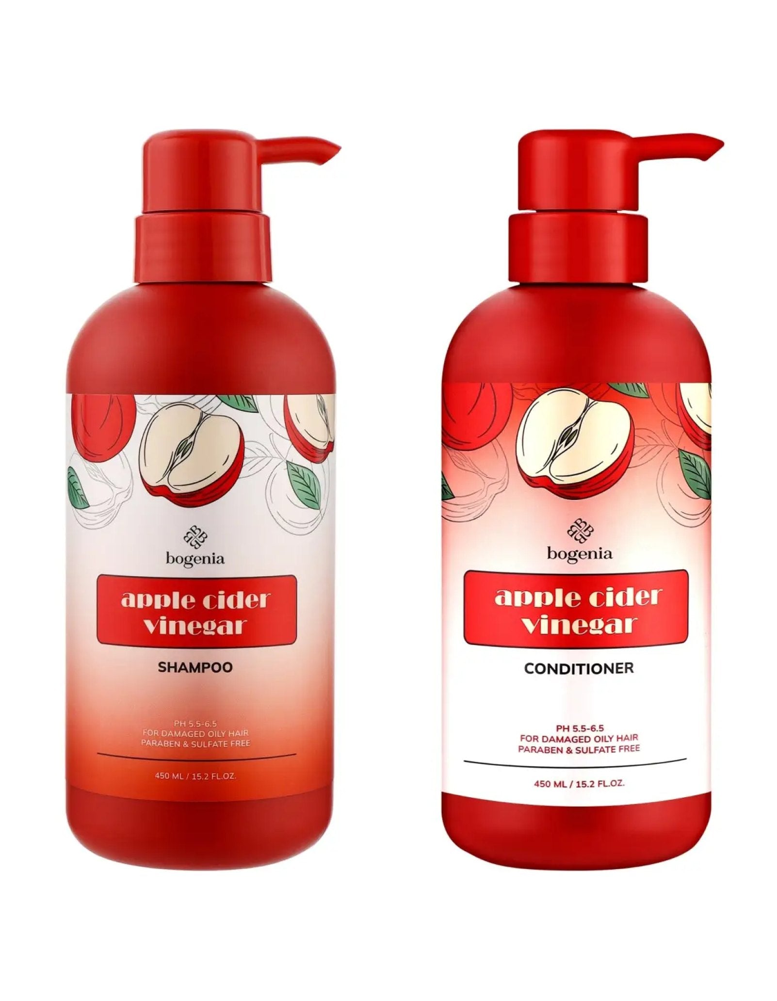 Набір для волосся з яблучним оцтом Apple Cider Vinegar