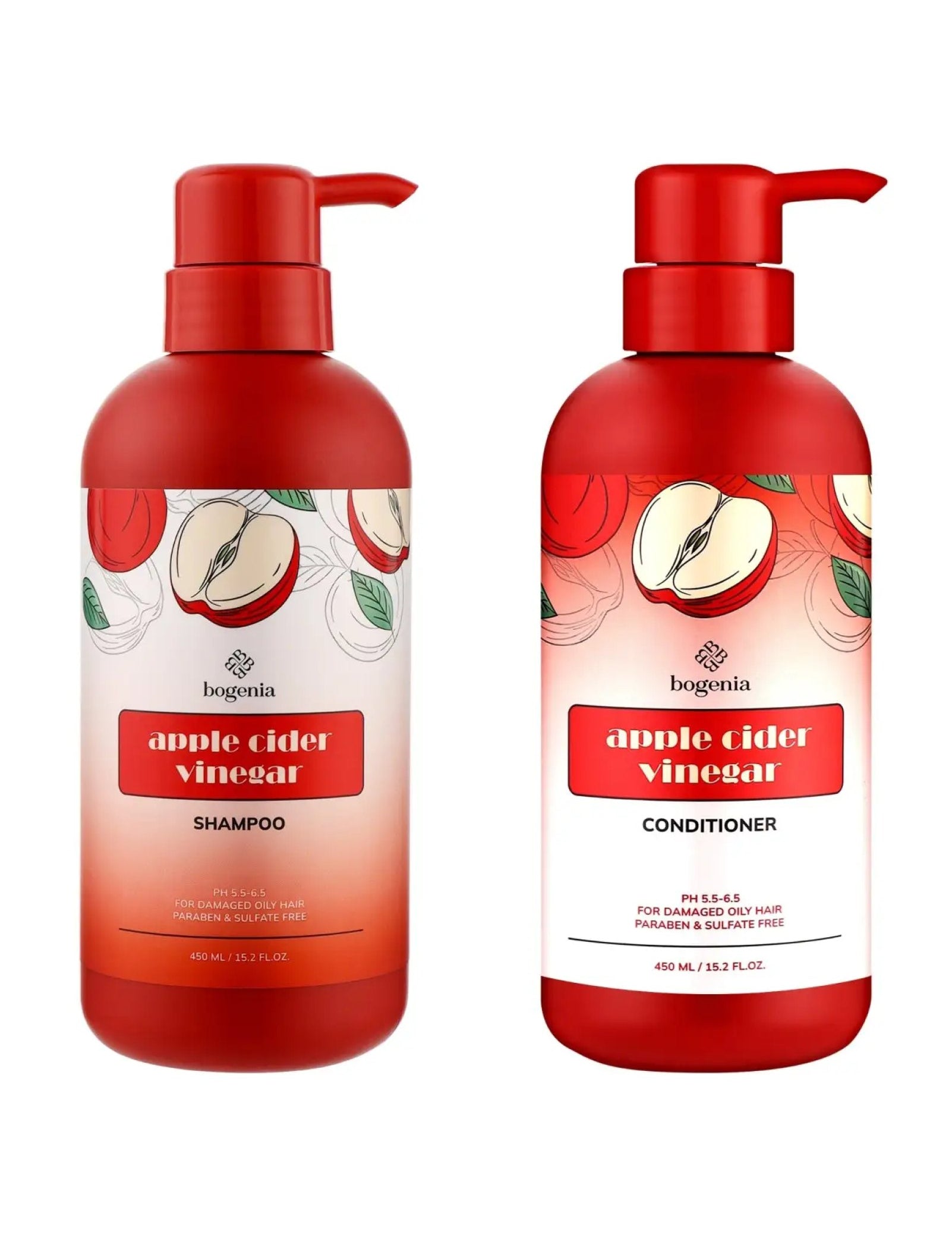 Набір для волосся з яблучним оцтом Apple Cider Vinegar