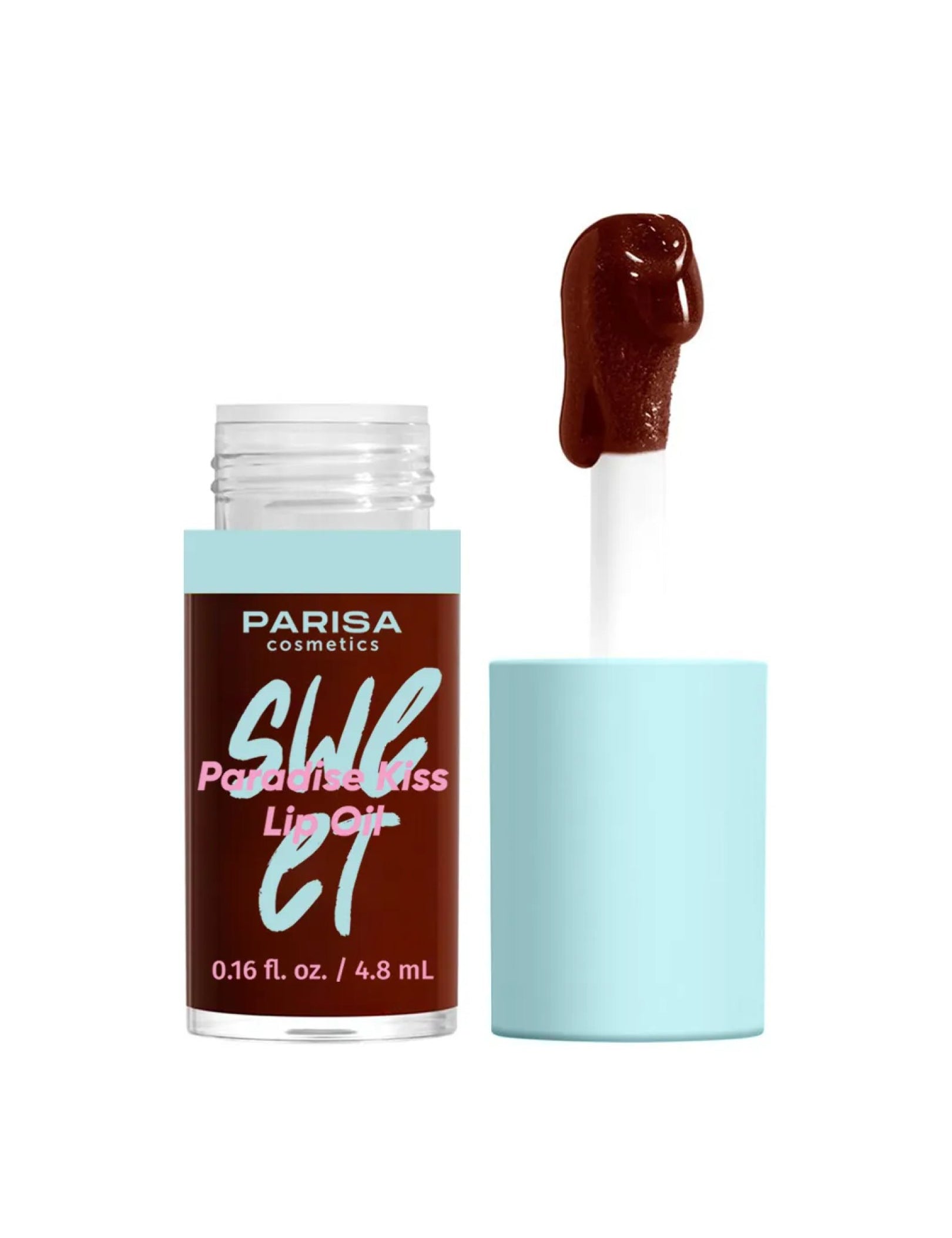 Олійка-блиск для губ Sweet Paradise Kiss Lip Oil — №5 Chocolate