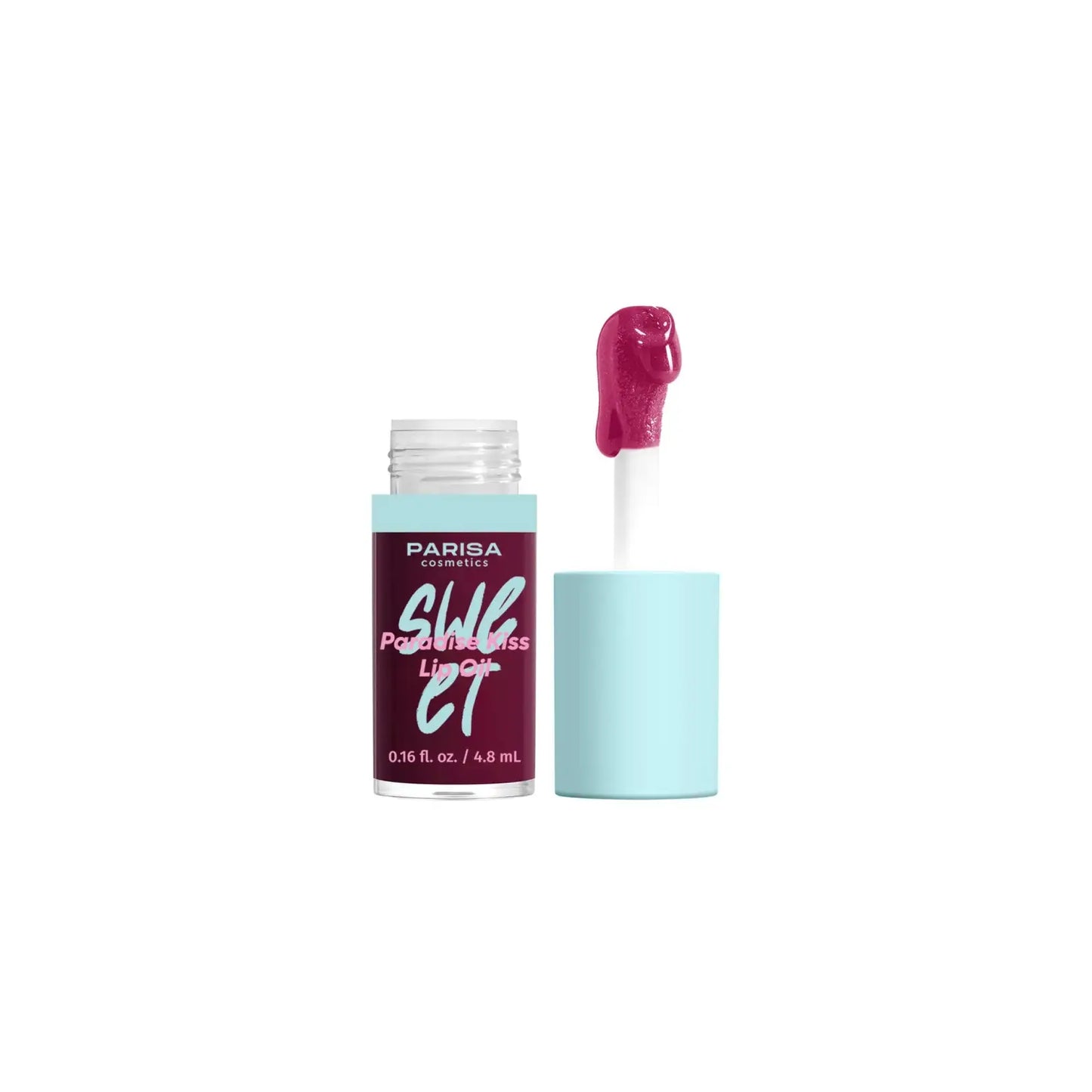 Олійка-блиск для губ Sweet Paradise Kiss Lip Oil - №4 Blackberry - Олійка для губ