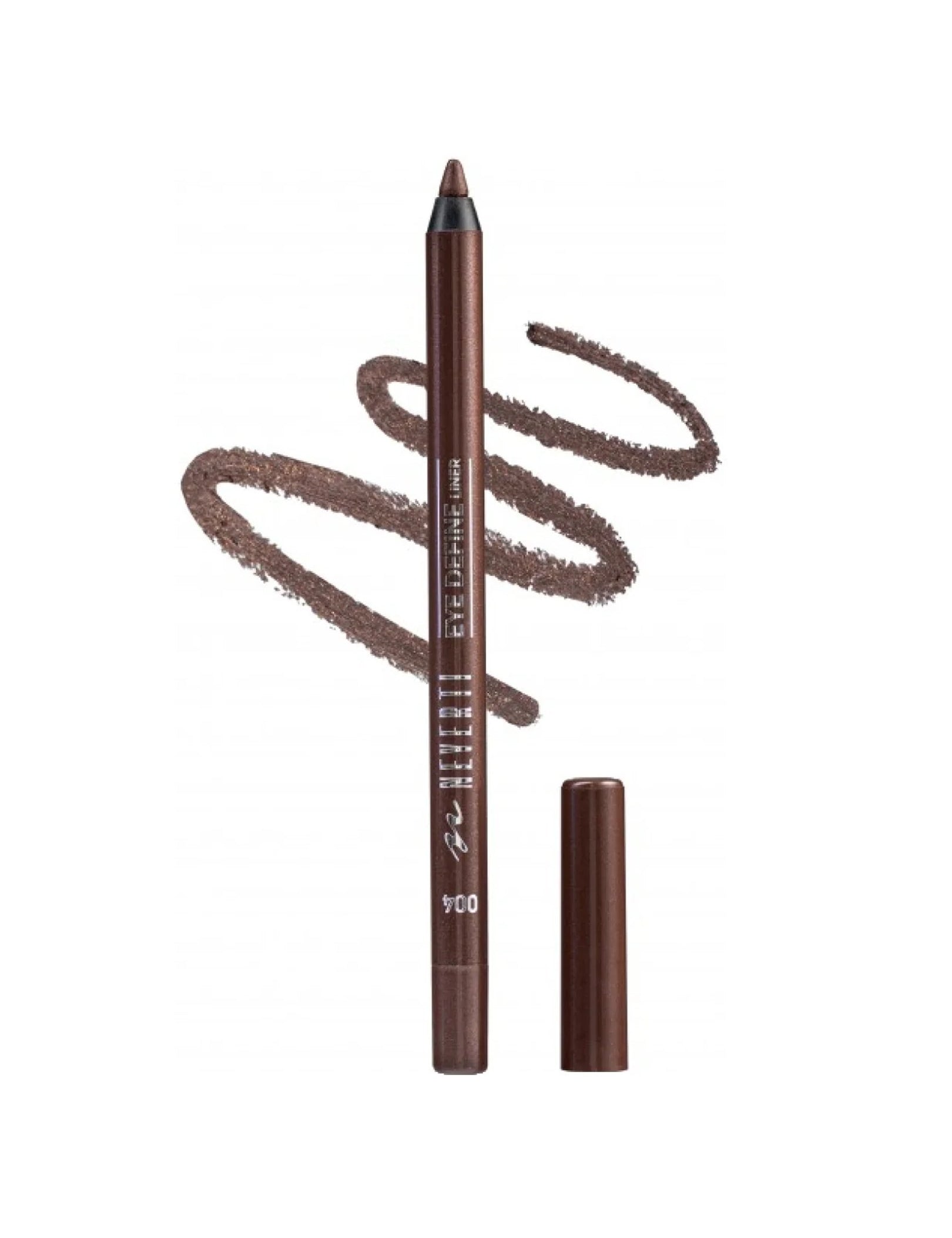 Олівець для очей 24H Eye Define — №4 Brown Metallic