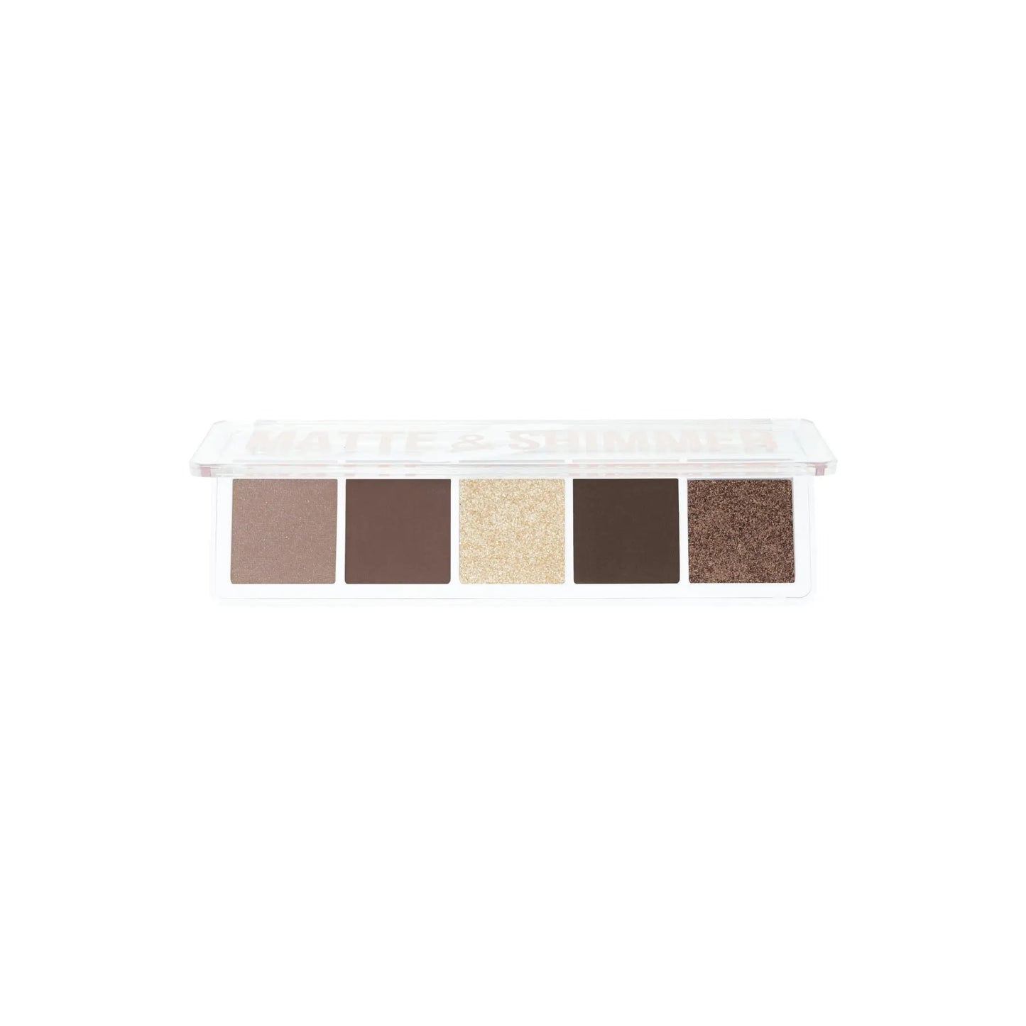 Палетка тіней для повік Matte & Shimmer Eyeshadow Palette - №1 Brown - Тіні для повік
