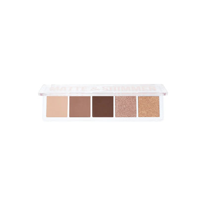 Палетка тіней для повік Matte & Shimmer Eyeshadow Palette - №2 Sand - Тіні для повік