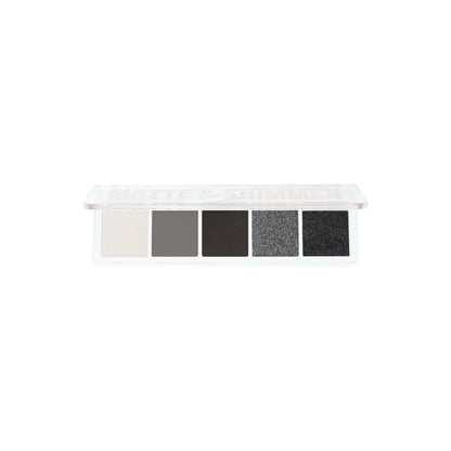 Палетка тіней для повік Matte & Shimmer Eyeshadow Palette - №3 Grey - Тіні для повік