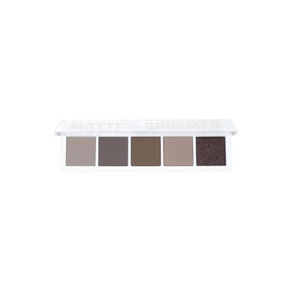 Палетка тіней для повік Matte & Shimmer Eyeshadow Palette - №6 Ash - Тіні для повік