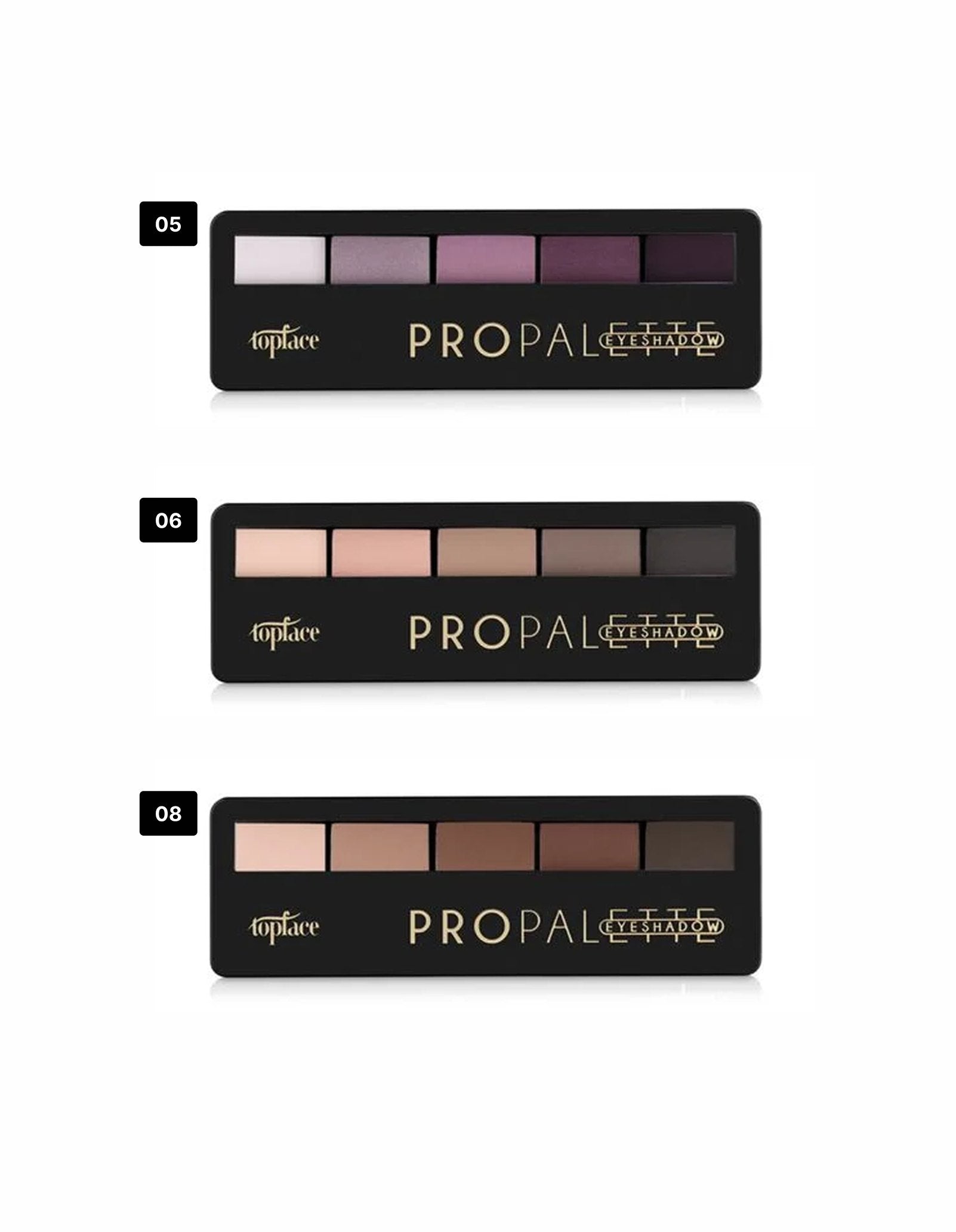 Палітра тіней для повік Pro Palette — Topface