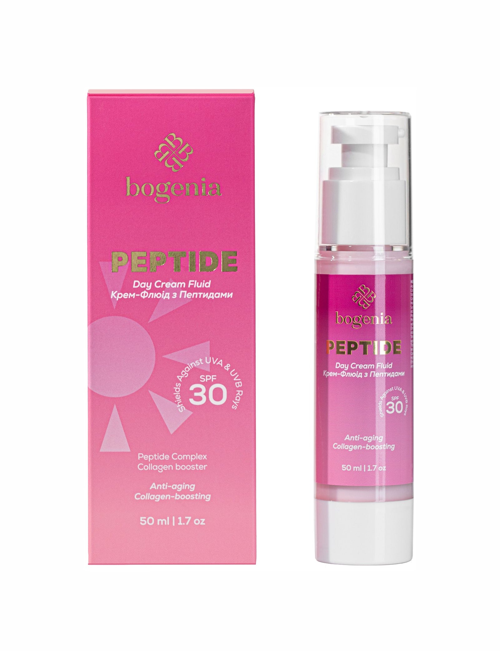 Крем-флюїд з пептидами Peptide Day Cream Fluid SPF 30