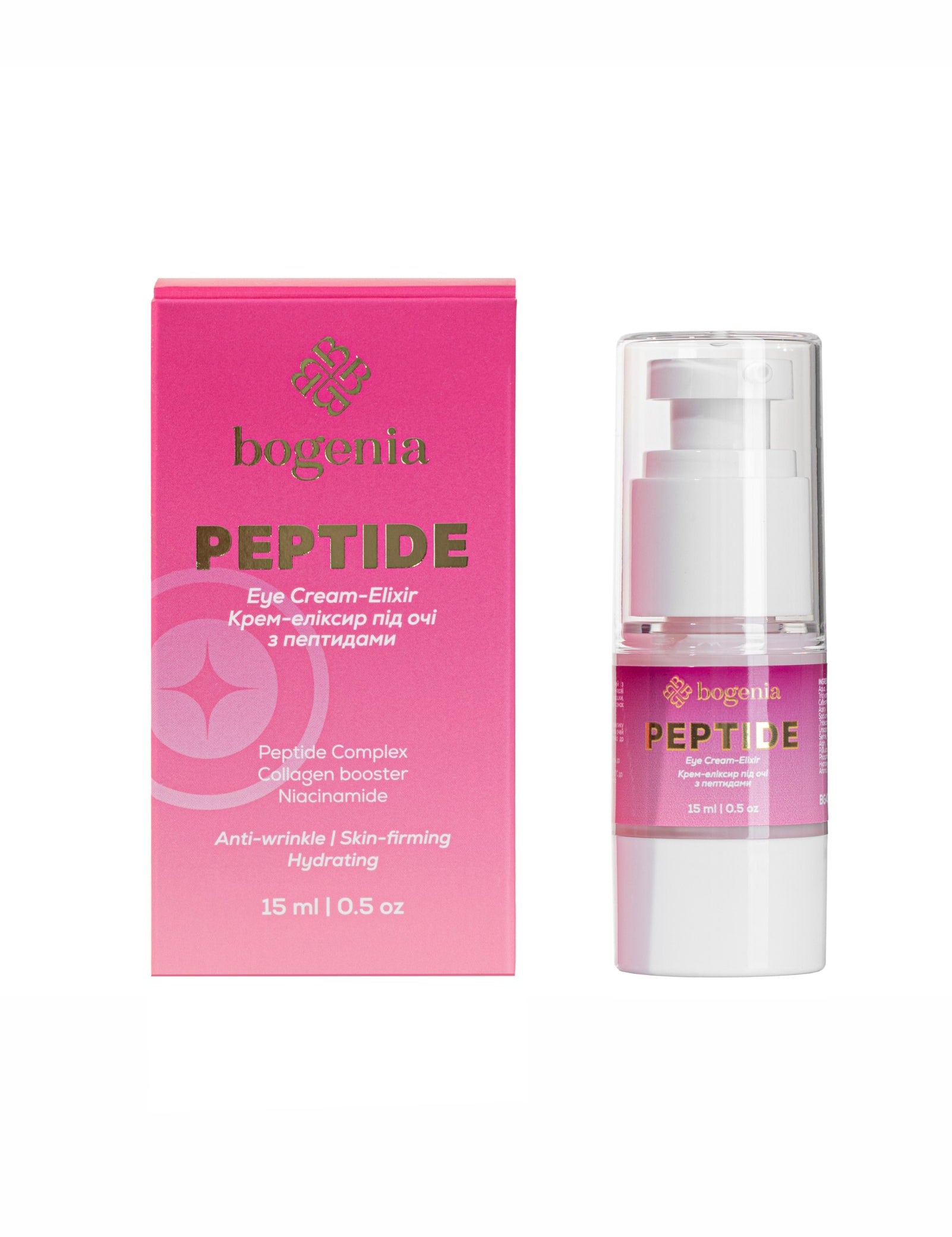 Крем-еліксир під очі з пептидами Peptide Eye Cream-Elixir