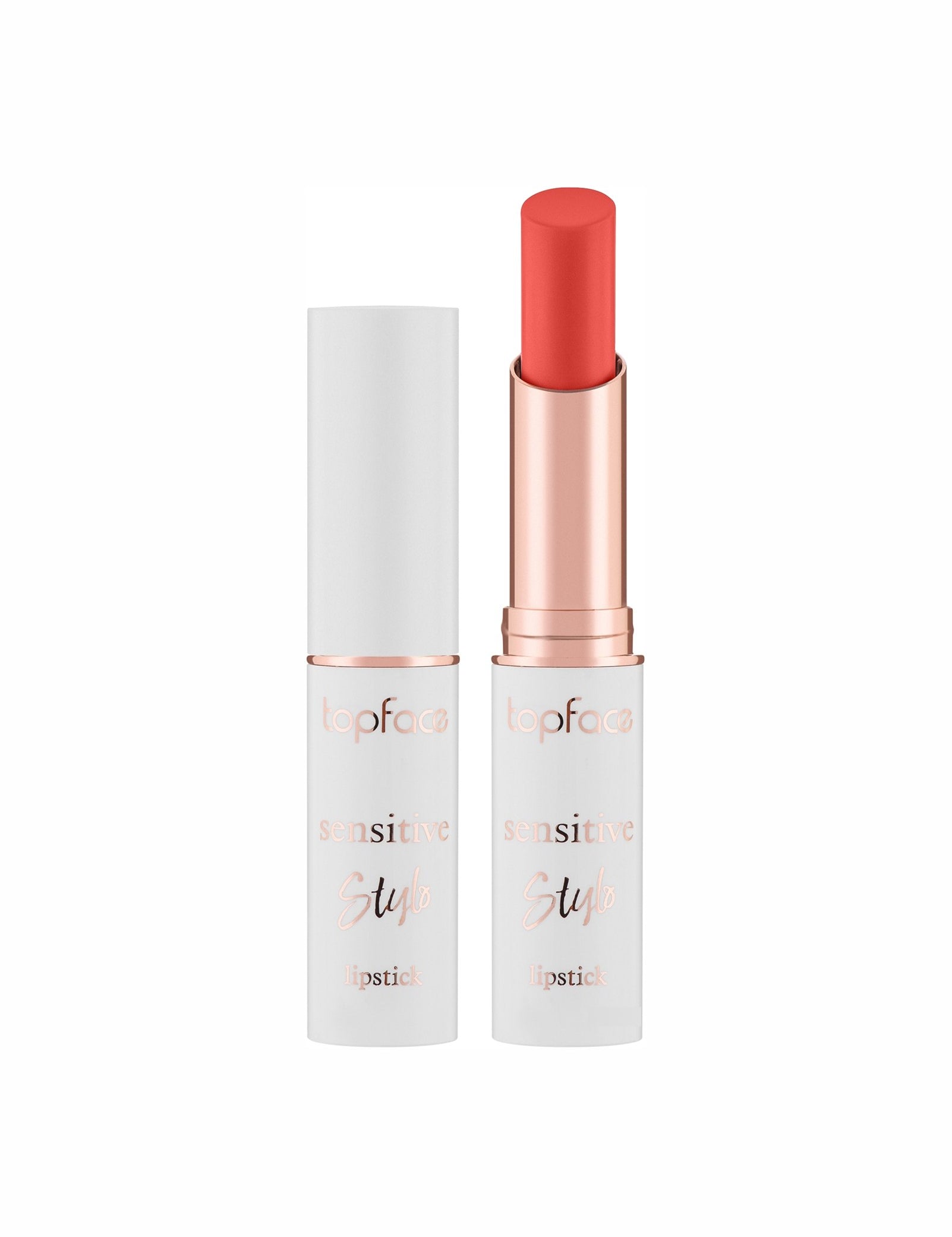 Помада для губ матова Sensitive Stylo Stick — №9 Lucky Coral