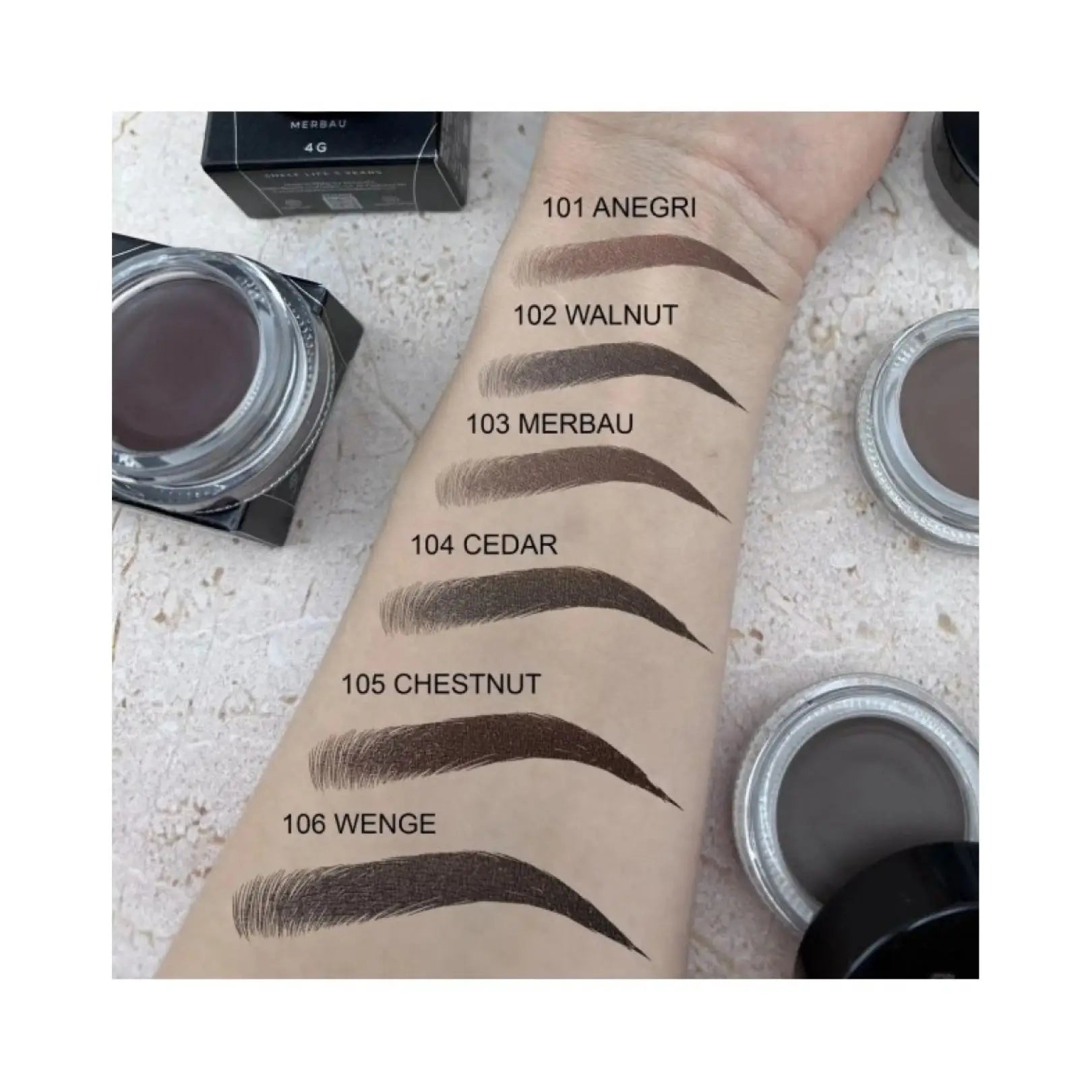Помадка для брів Velvet Brow Pomade - Помадка для брів