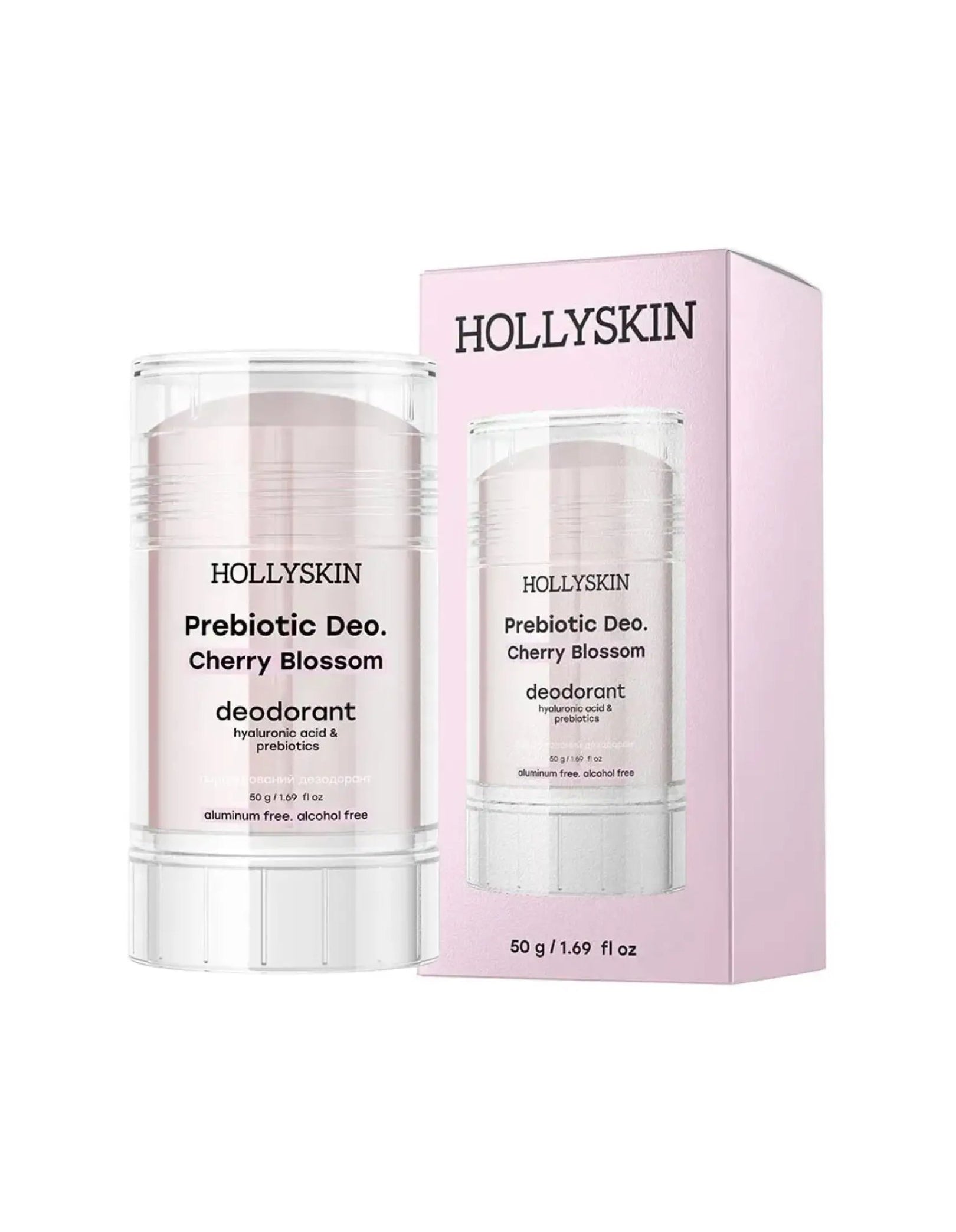 Парфумований дезодорант з гіалуроновою кислотою і пребіотиками Prebiotic Deo Cherry Blossom
