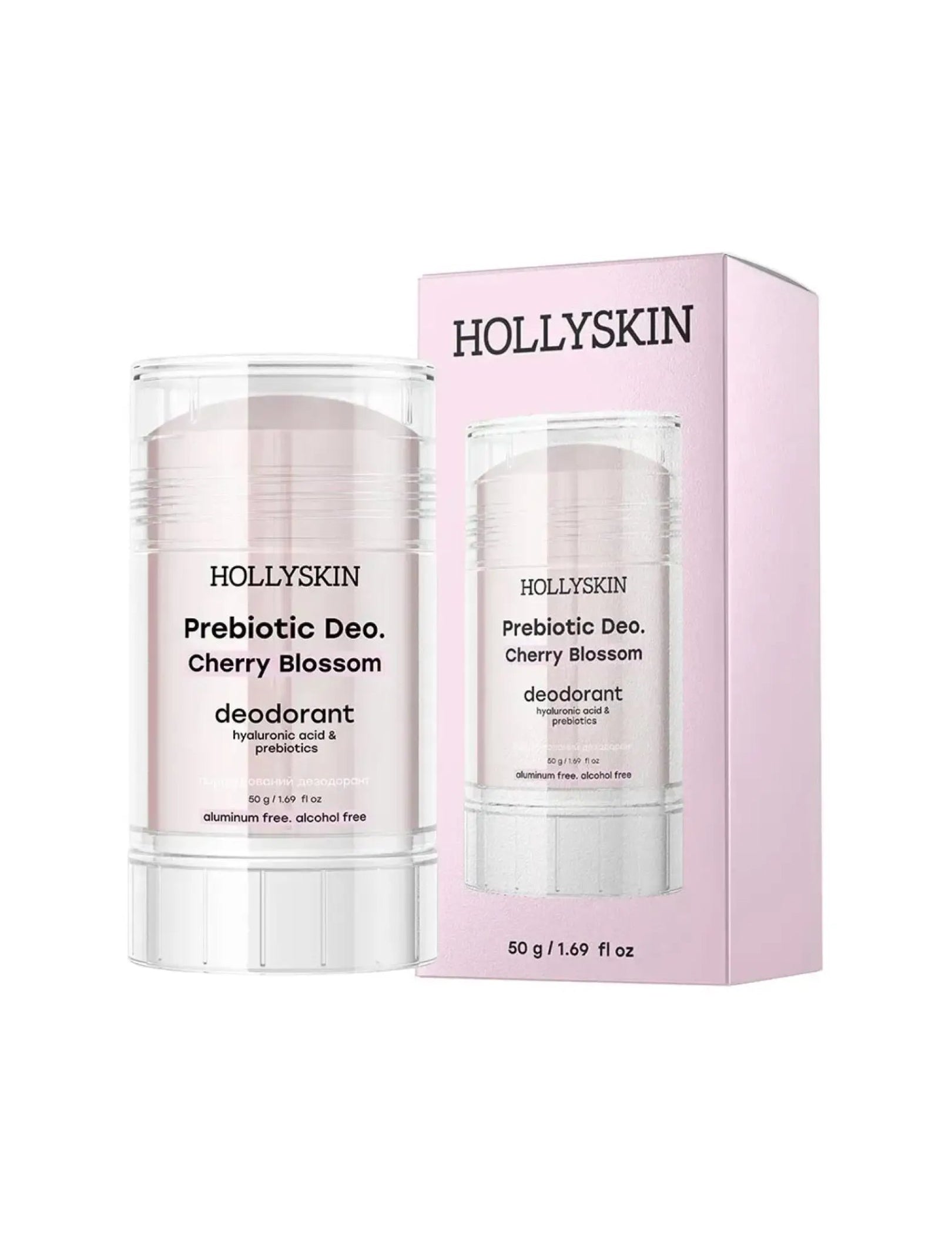 Парфумований дезодорант з гіалуроновою кислотою і пребіотиками Prebiotic Deo Cherry Blossom