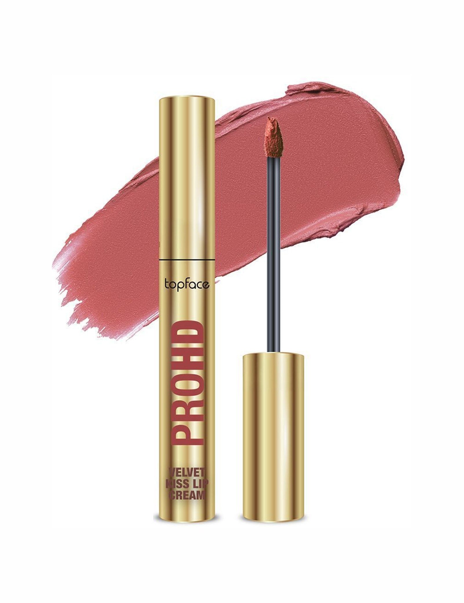 Рідка матова помада PROHD Velvet Kiss Lip Cream — №2 Mauve Charm