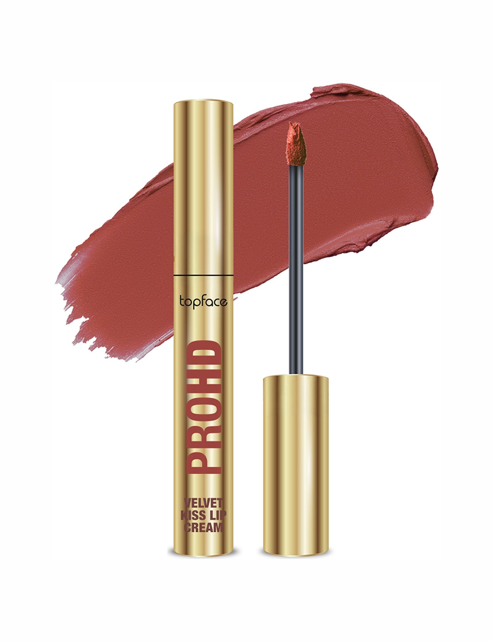 Рідка матова помада PROHD Velvet Kiss Lip Cream — №5 Toasted Rose