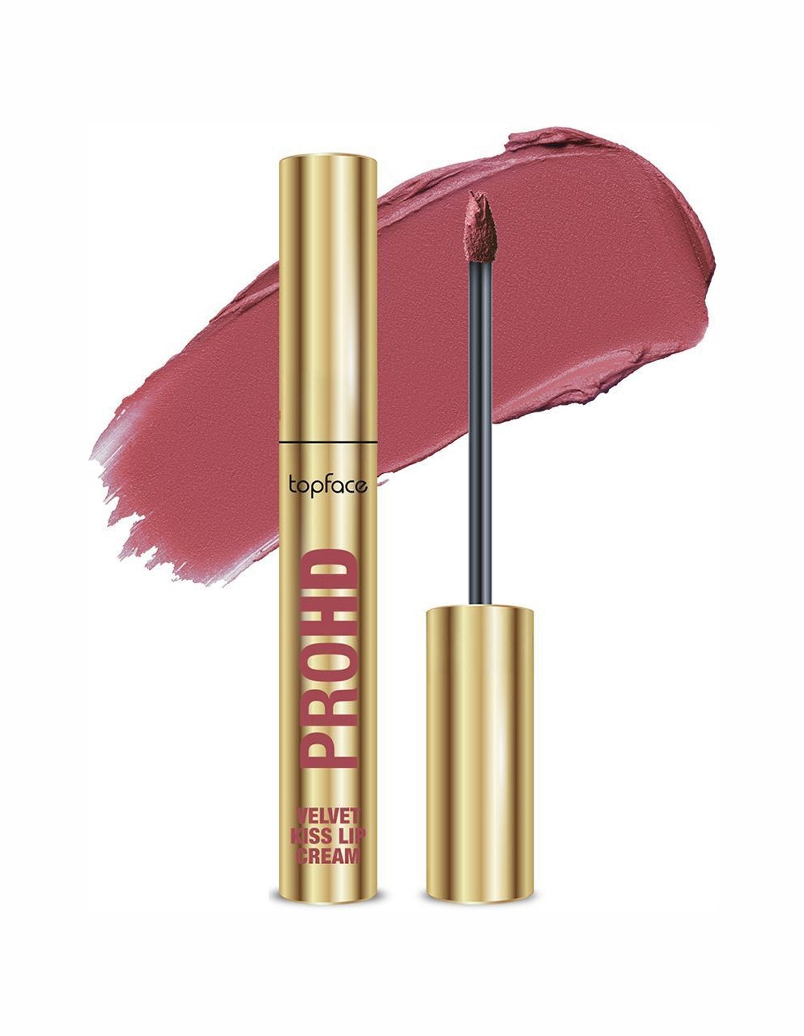 Рідка матова помада PROHD Velvet Kiss Lip Cream — №9 Dusty Bloom