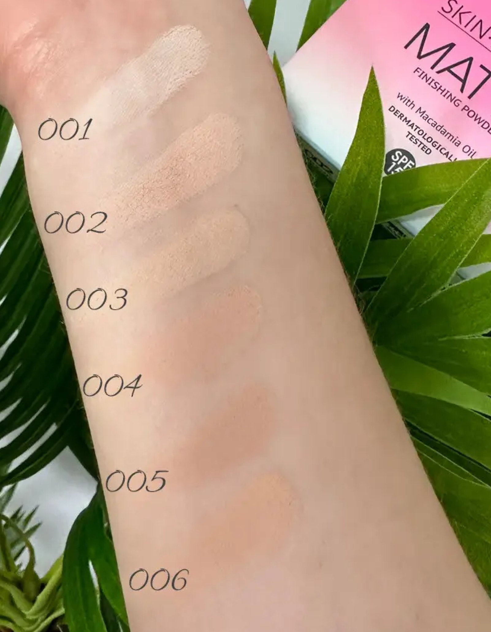 Пудра матова Skin Matte Powder — Topface