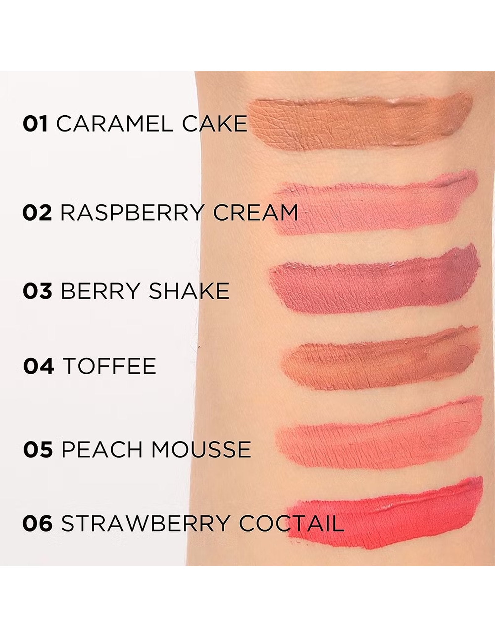 Рідка помада для губ Variete Satin Matt Lip Liquid Lipstick — Eveline Cosmetics