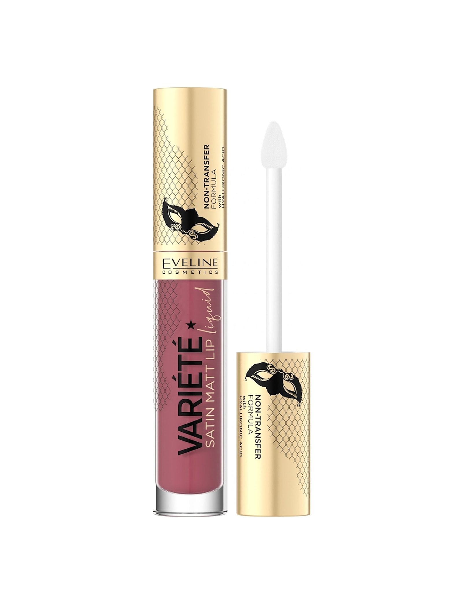 Рідка помада для губ Variete Satin Matt Lip Liquid Lipstick — №5 Peach Mousse