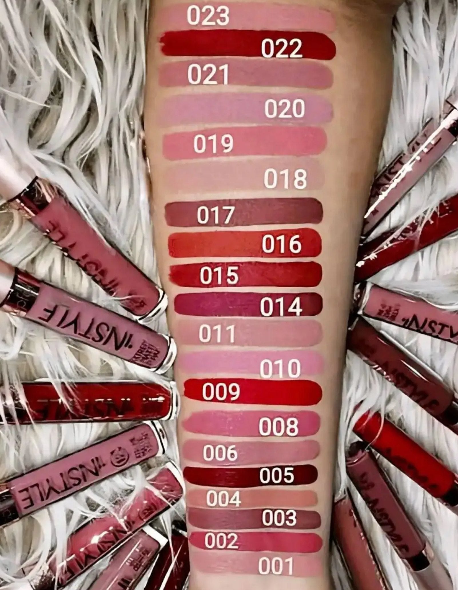 Рідка матова помада для губ Matte Lip Paint — Topface