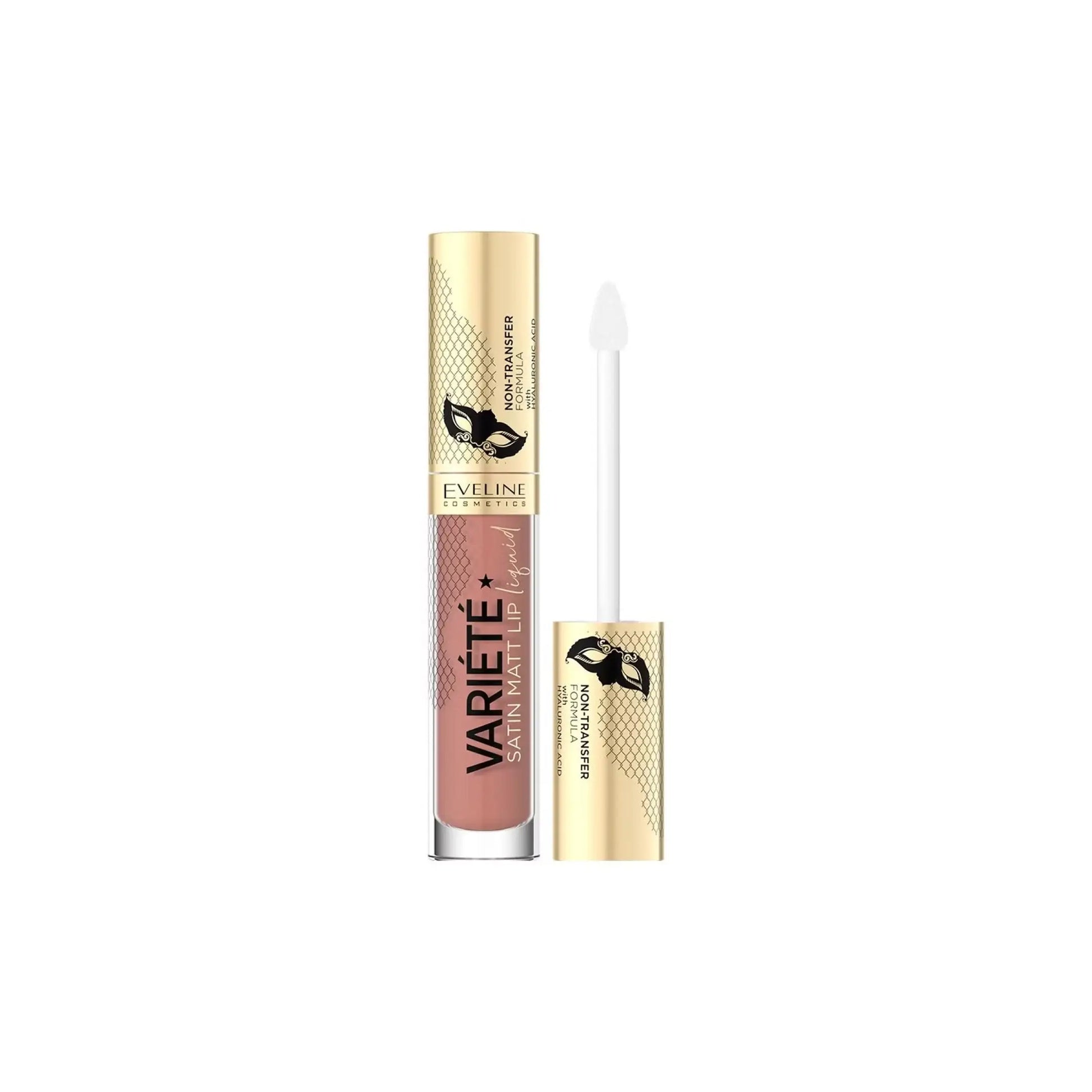 Рідка помада для губ Variete Satin Matt Lip Liquid Lipstick - №4 Toffee - Рідка помада