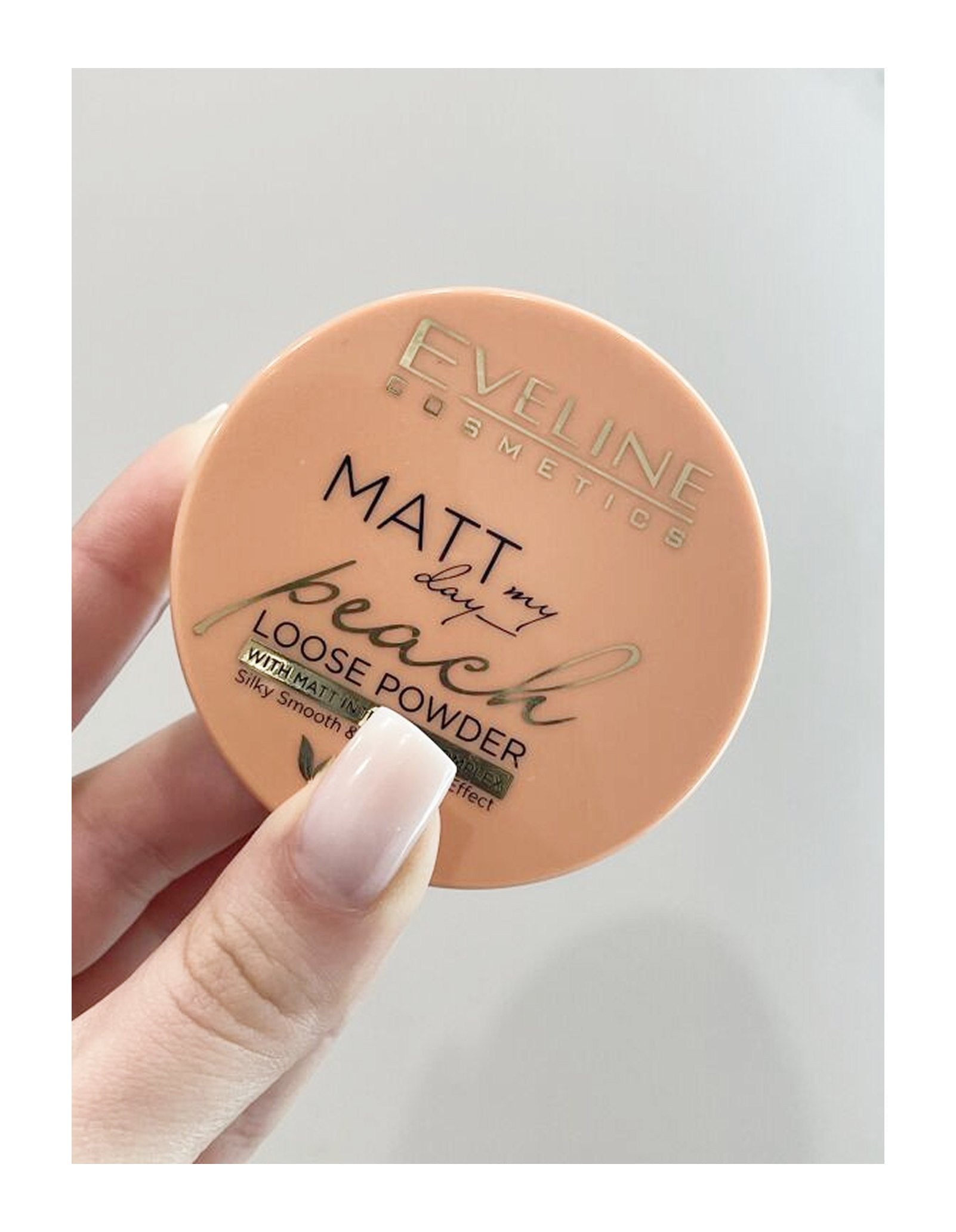 Розсипна пудра для обличчя Matt My Day Peach Loose Powder — фото 2