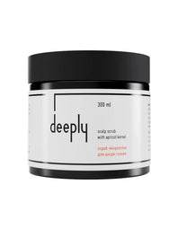 Скраб для шкіри голови Deeply Scalp Scrub With Apricot Kernel