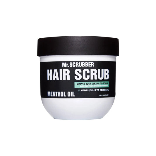 Скраб для шкіри голови і волосся Hair Scrub Menthol Oil - Скраб для шкіри голови
