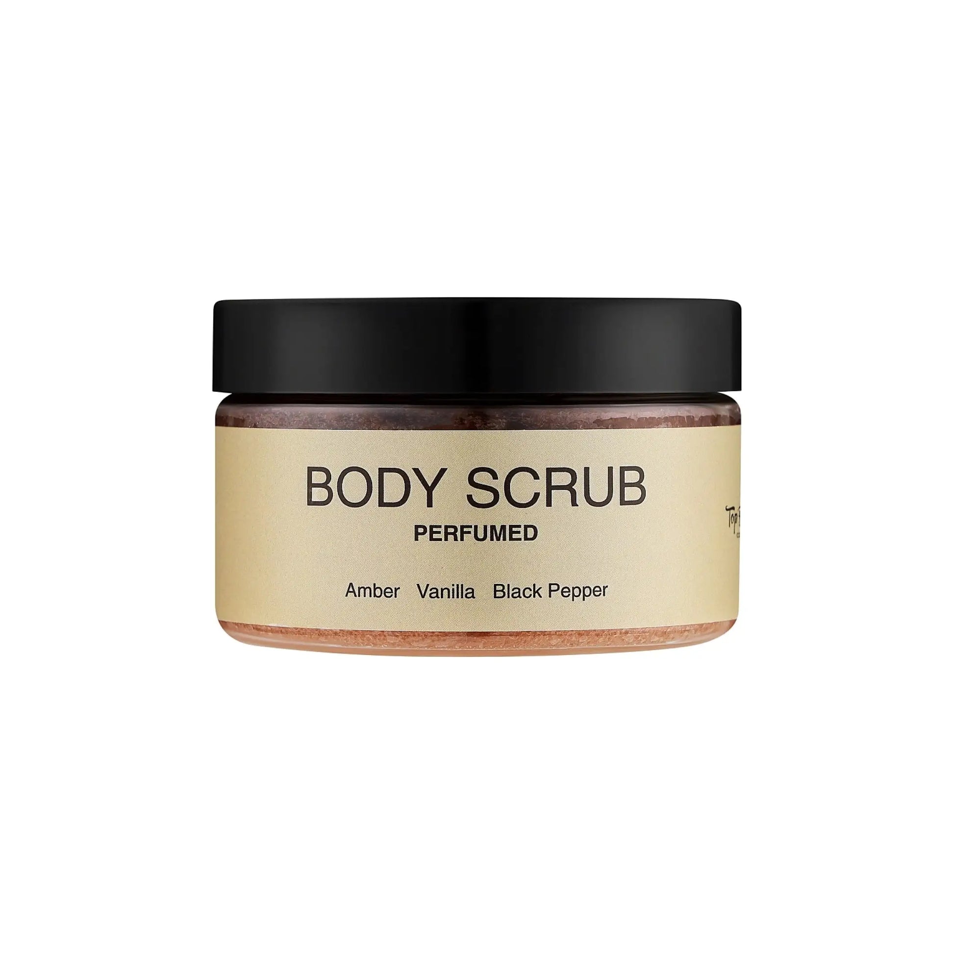 Скраб для тіла парфумований Амбра-Ваніль-Чорний перець - Скраби