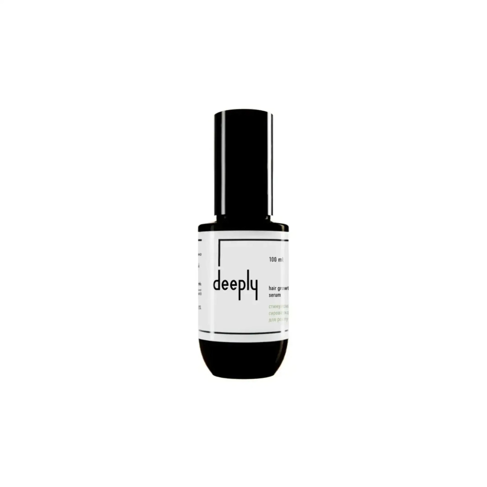Стимулююча сироватка для росту волосся Deeply Hair Growth Serum - Сироватка для волосся