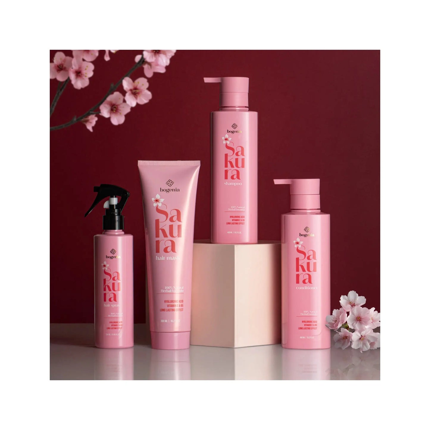 Термозахисний спрей з екстрактом сакури Sakura Hair Spray - Термозахист