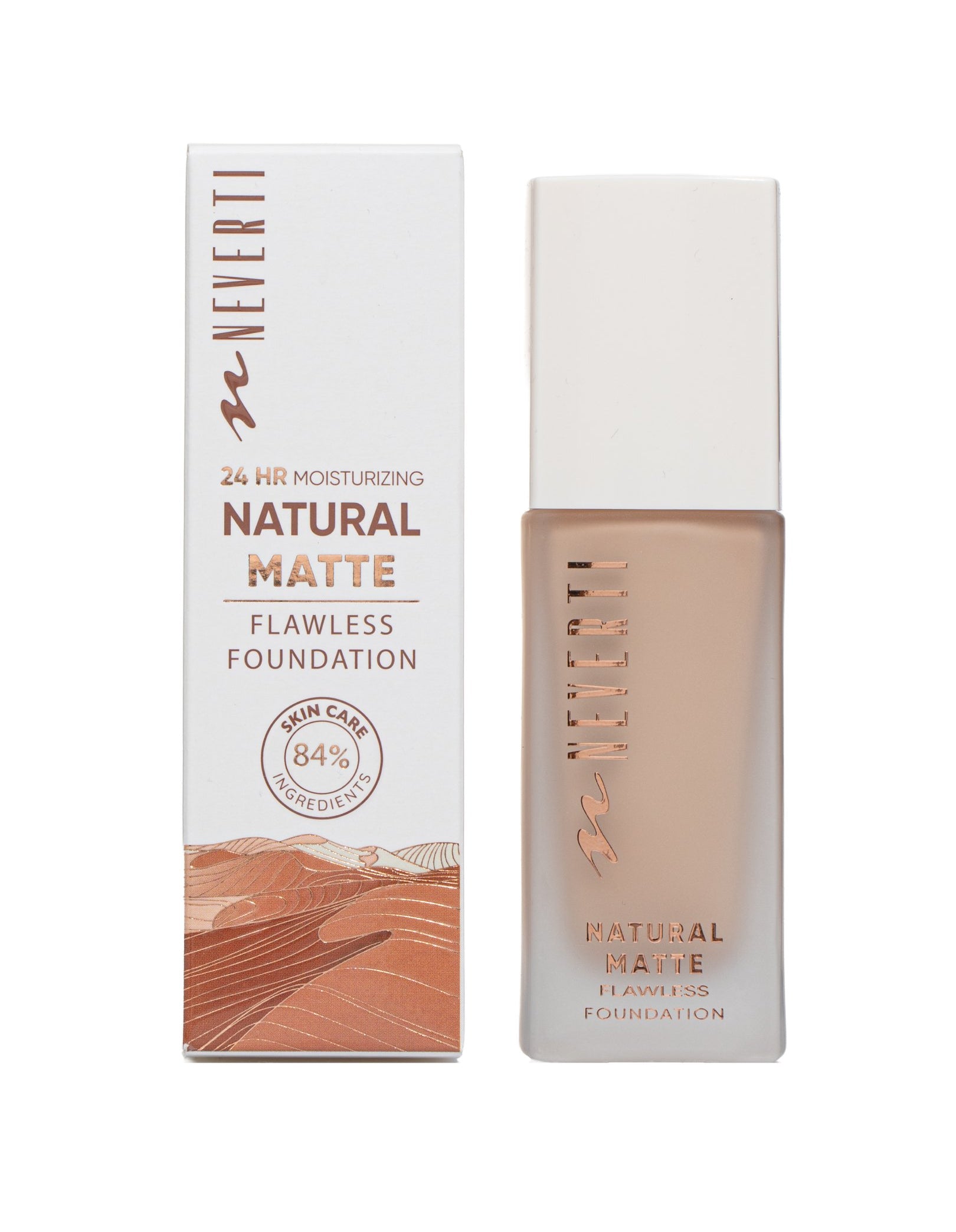 Тональна основа Natural Matte — Neverti