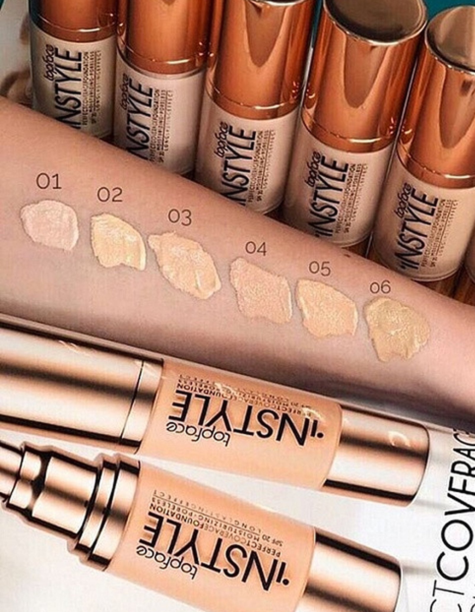Тональний крем Perfect Coverage Instyle — Topface