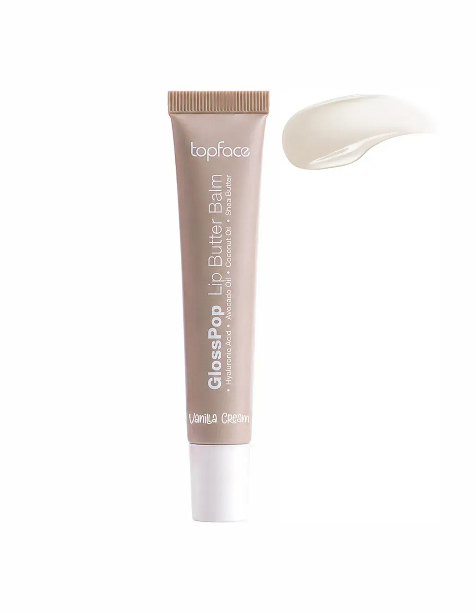 Блиск-бальзам для губ GlossPop Lip Butter Balm — №001 Vanilla Cream
