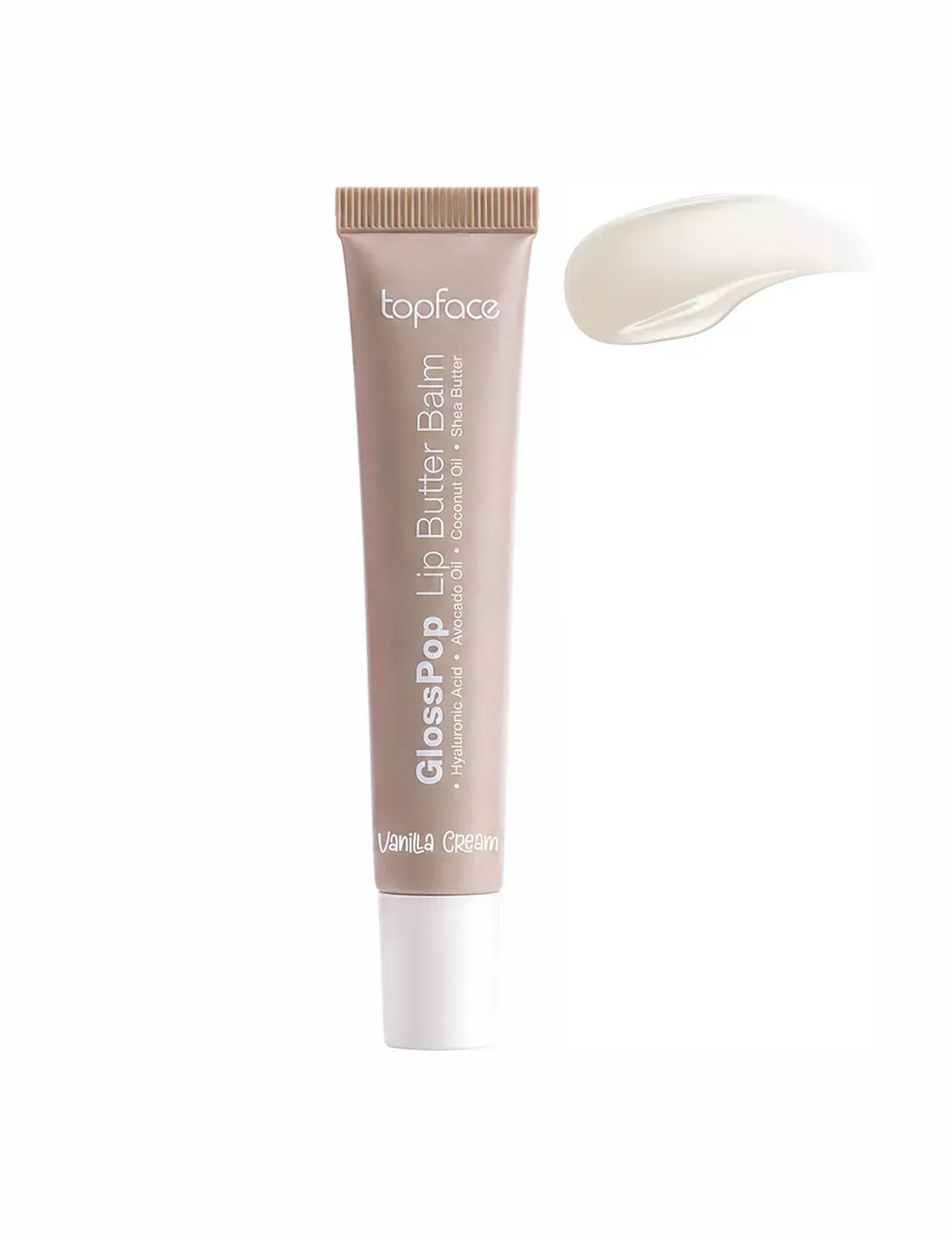 Блиск-бальзам для губ GlossPop Lip Butter Balm — №001 Vanilla Cream