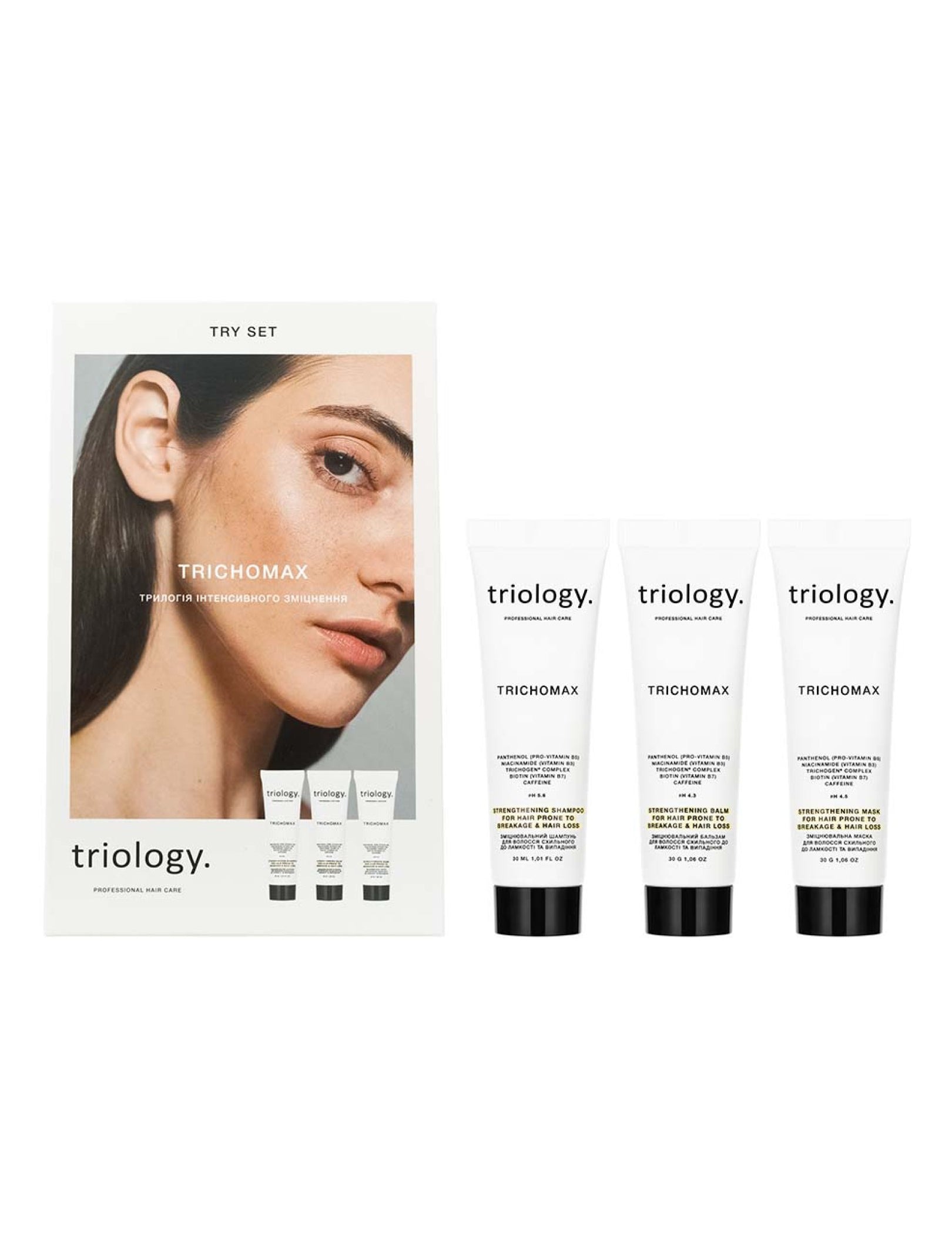 Try set: трилогія інтенсивного зміцнення Trichomax