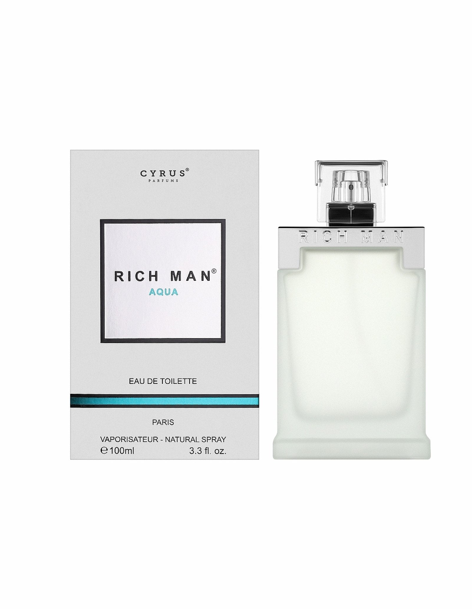 Туалетна вода Rich Man Aqua — фото 2