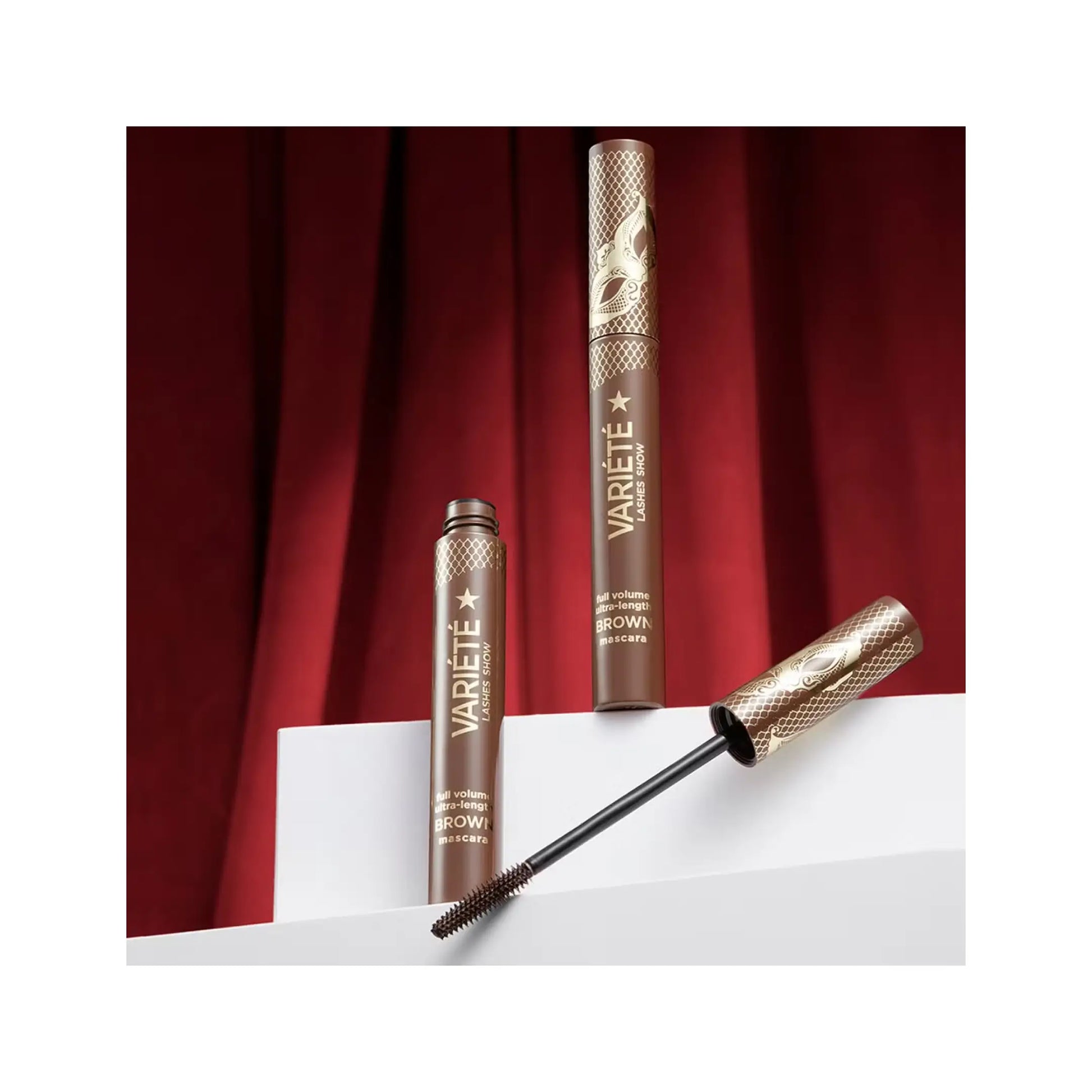 Туш для вій Variete Lashes Show Full Volume Ultra-Length Brown - Туш для вій