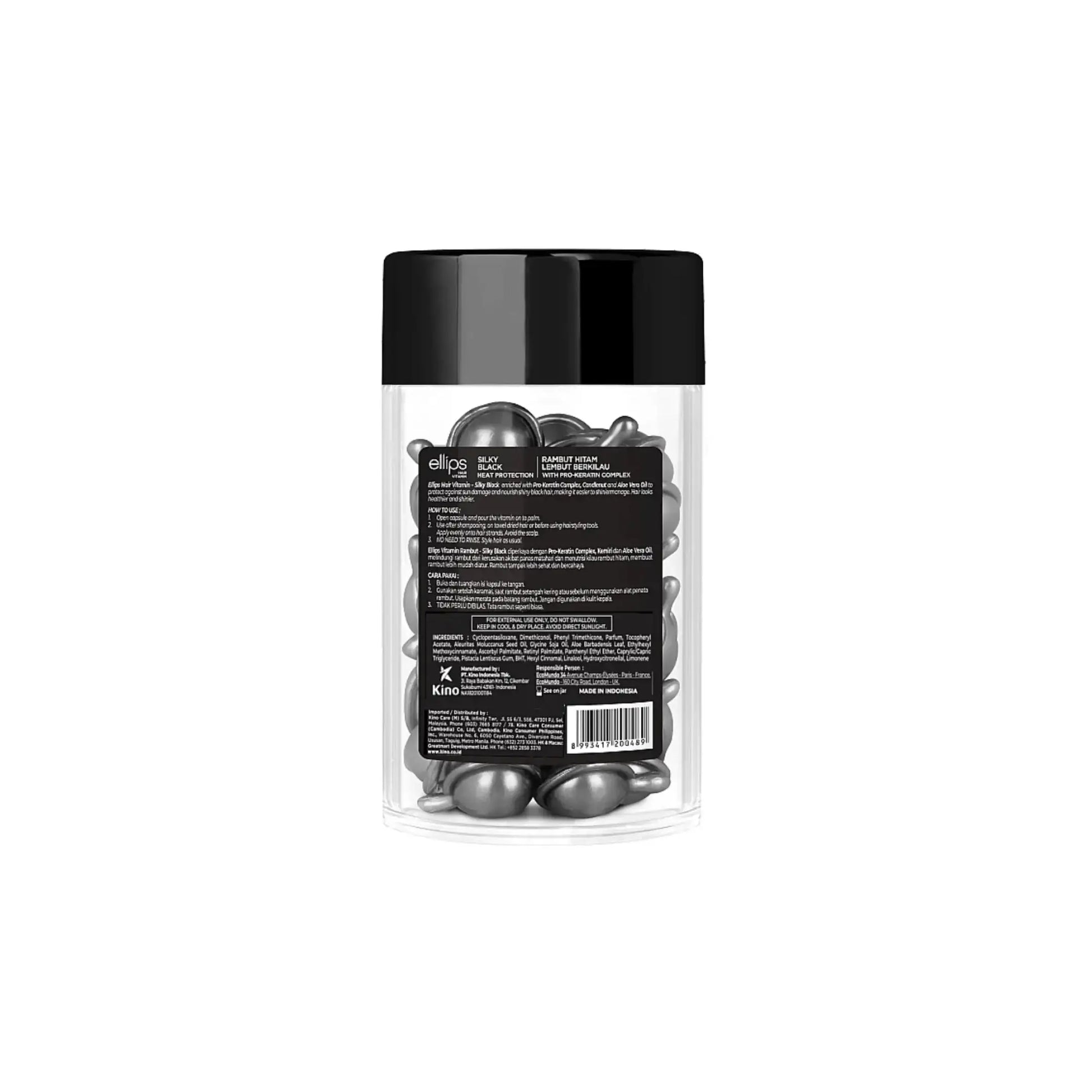 Вітаміни для волосся Silky Black - Вітаміни для волосся