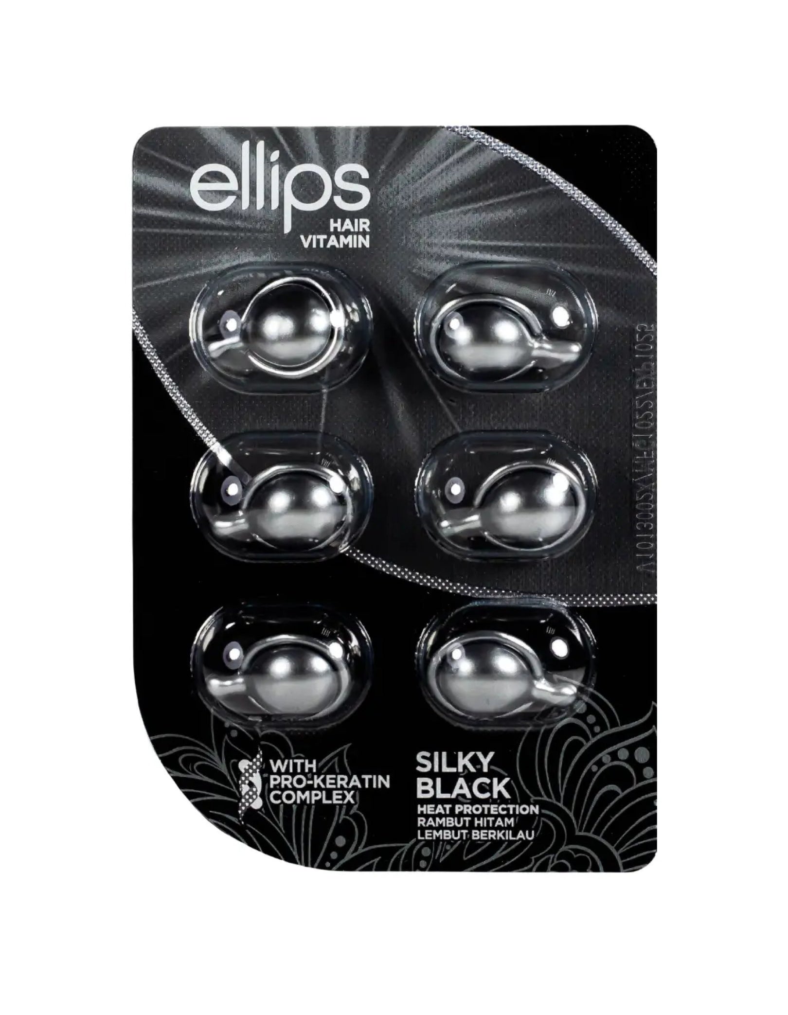 Вітаміни для волосся Silky Black