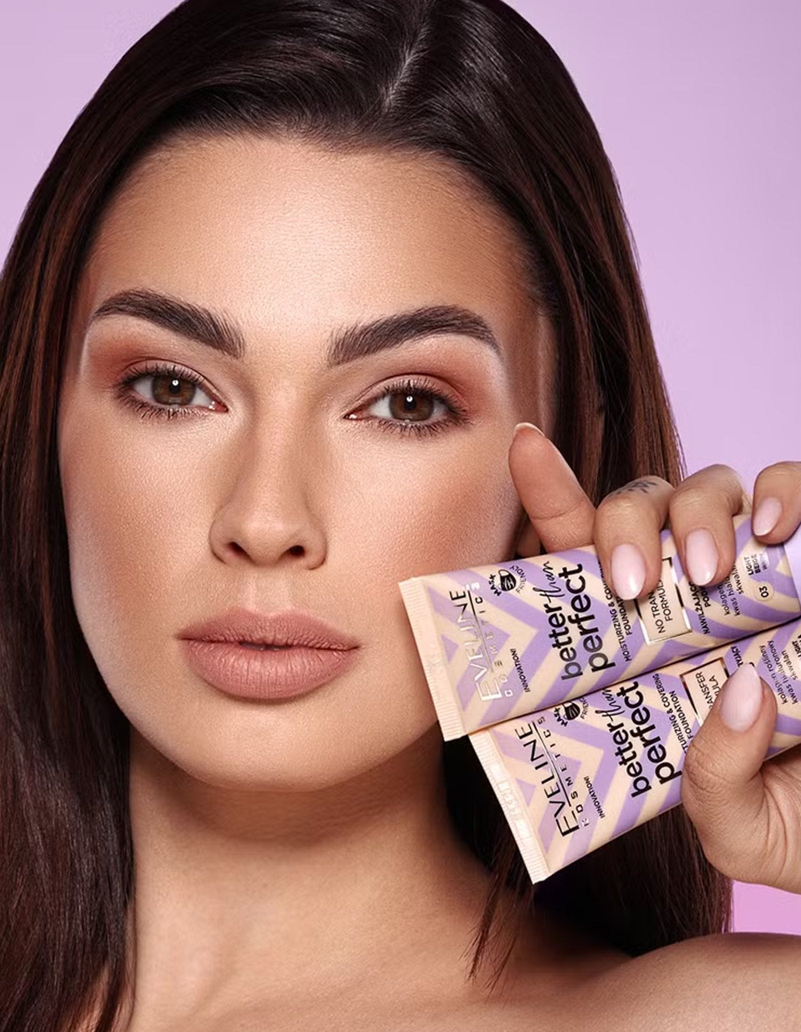 Зволожувальна тональна основа Better Than Perfect Foundation — Eveline Cosmetics
