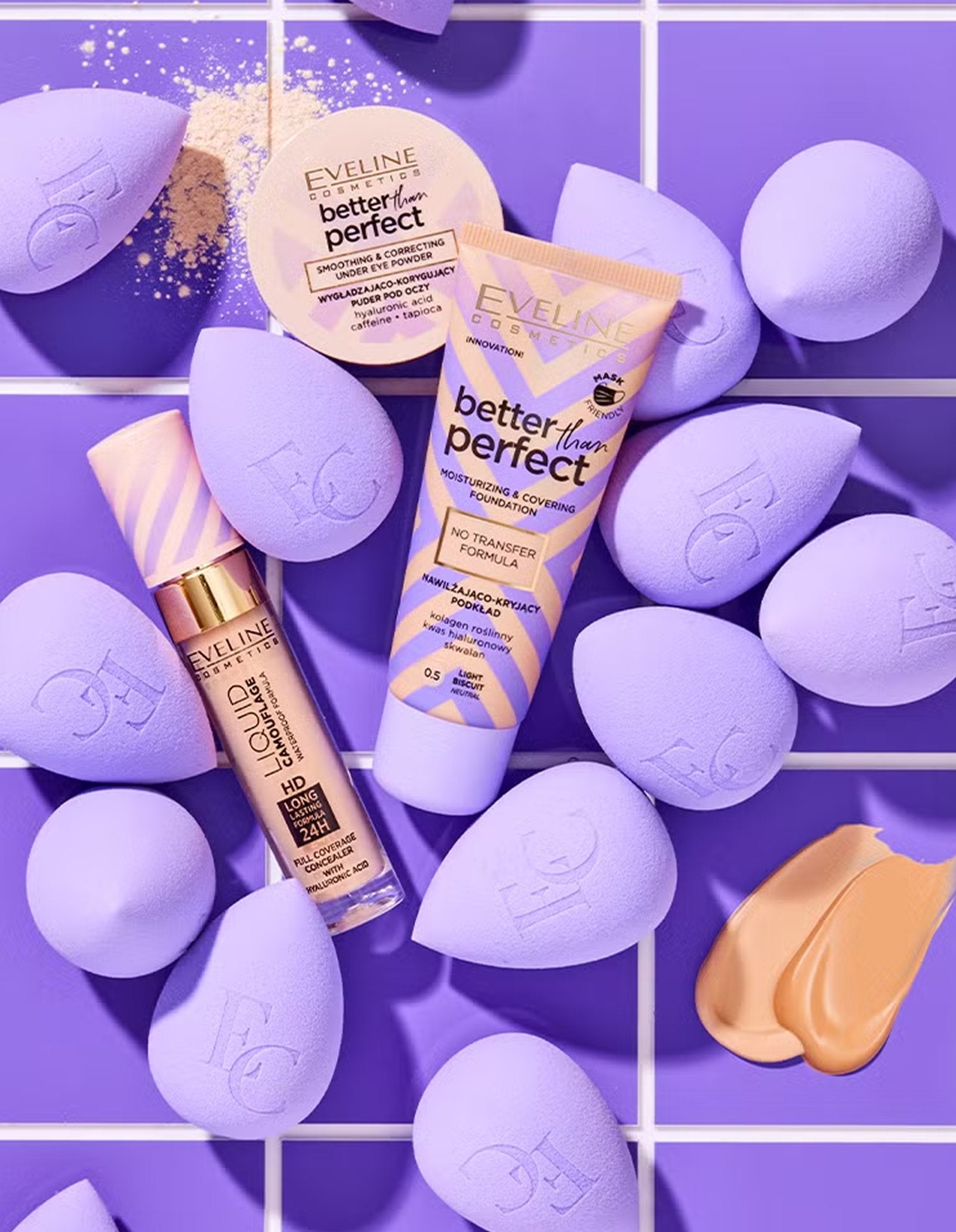 Зволожувальна тональна основа Better Than Perfect Foundation — Eveline Cosmetics