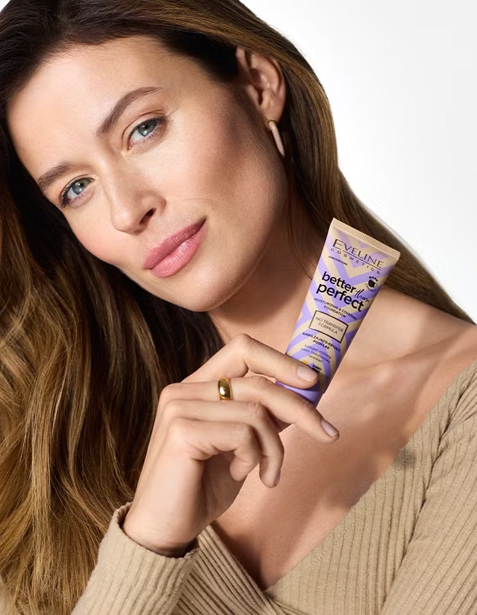 Зволожувальна тональна основа Better Than Perfect Foundation — Eveline Cosmetics