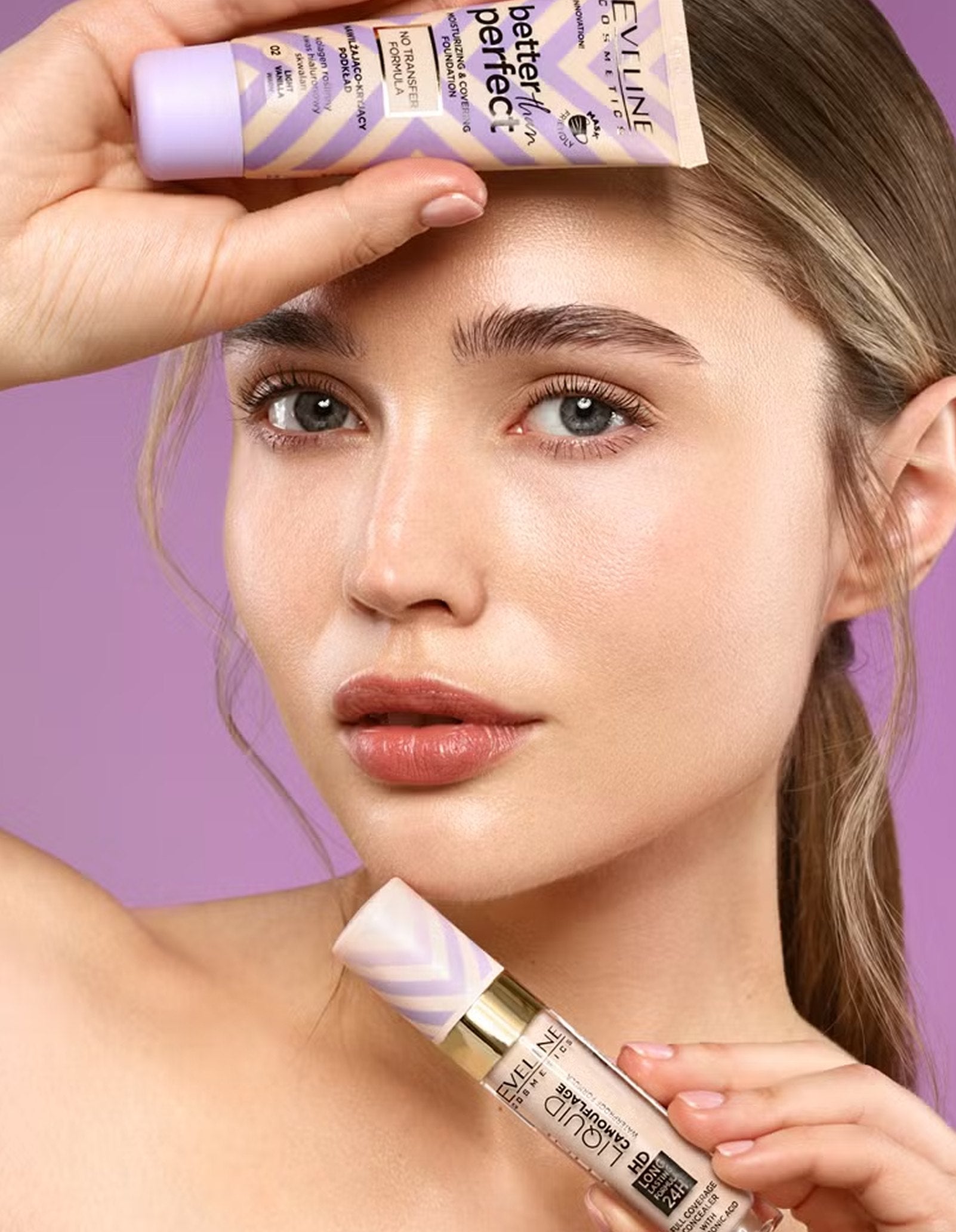 Зволожувальна тональна основа Better Than Perfect Foundation — Eveline Cosmetics