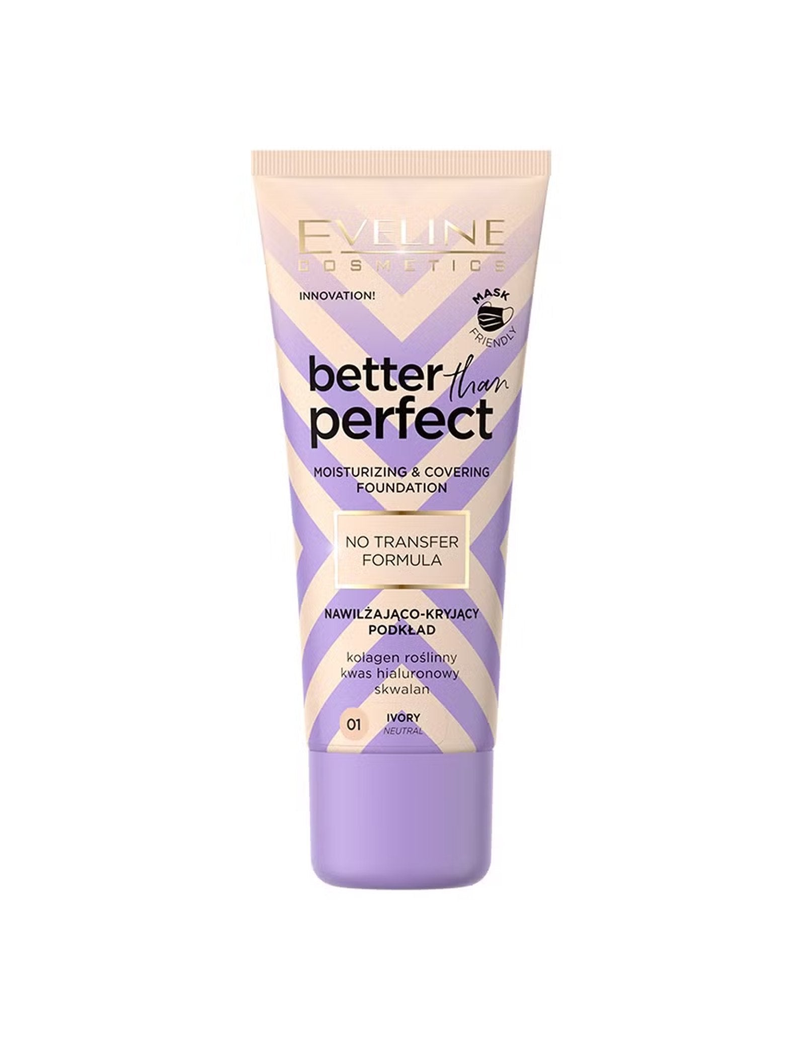 Зволожувальна тональна основа Better Than Perfect Foundation — №1 Ivory