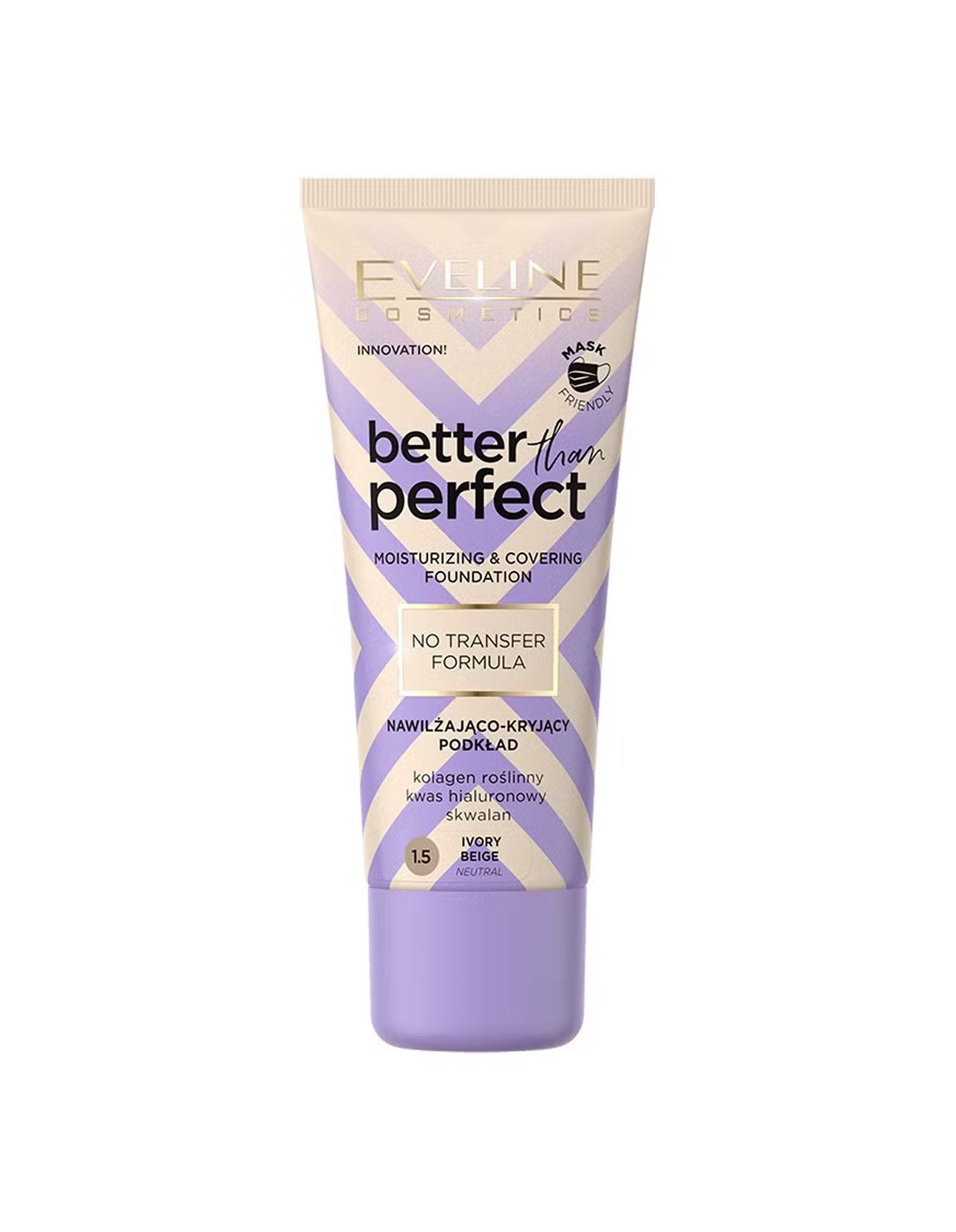 Зволожувальна тональна основа Better Than Perfect Foundation — №1.5 Ivory Beige