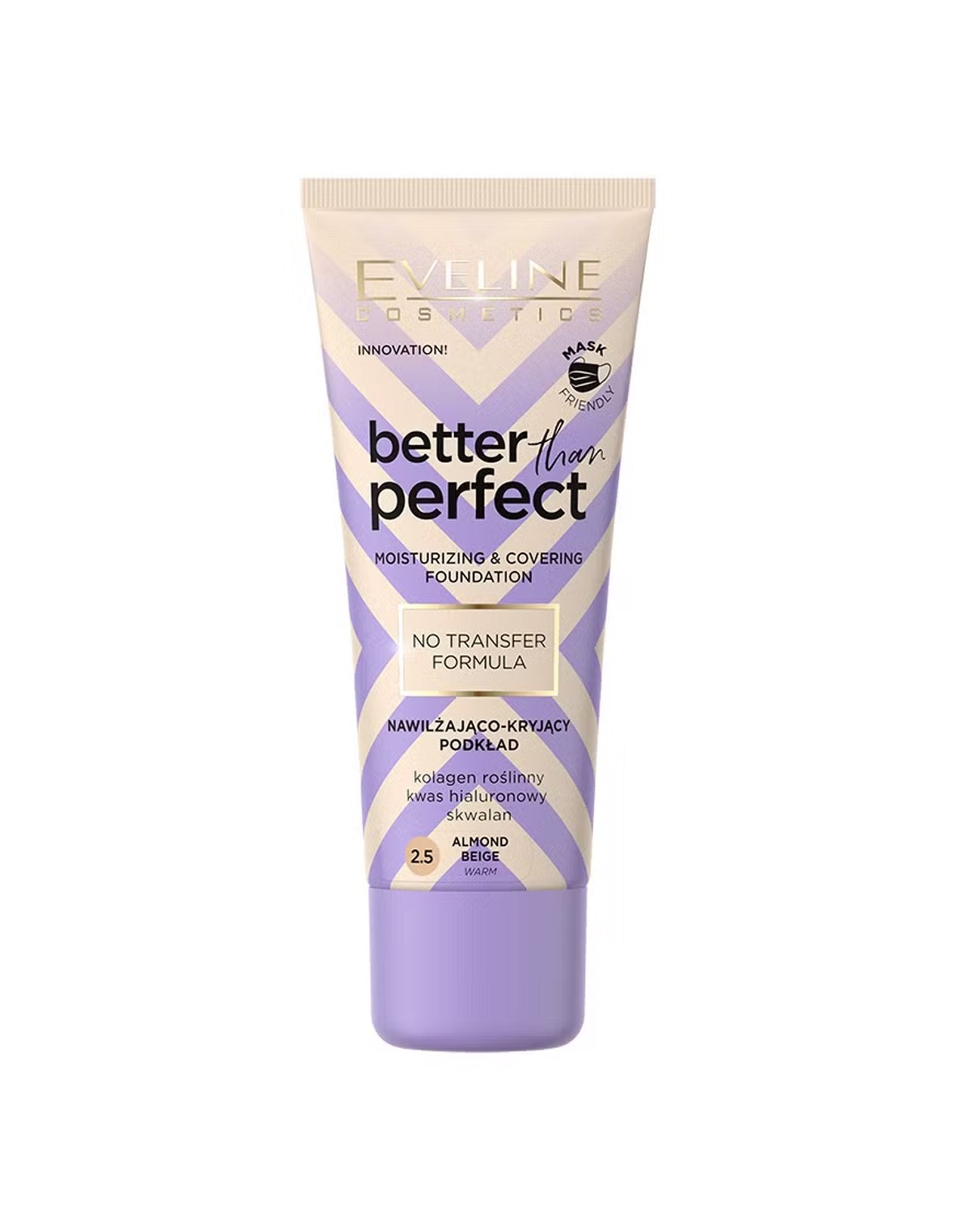 Зволожувальна тональна основа Better Than Perfect Foundation — №2.5 Almond Beige