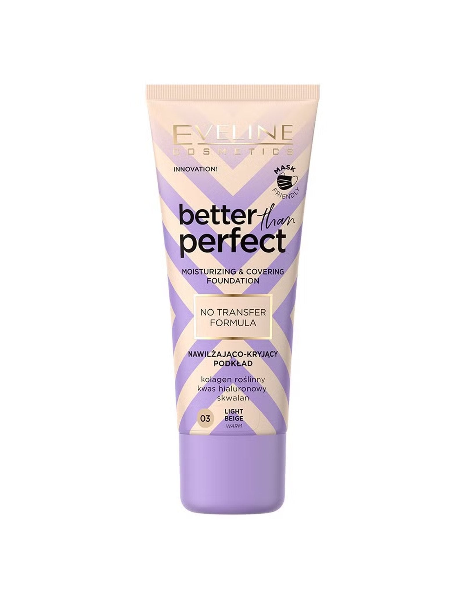 Зволожувальна тональна основа Better Than Perfect Foundation — №3 Light Beige